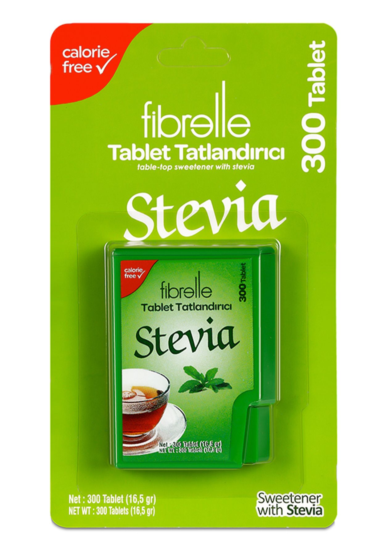 Fibrelle Stevia 300 Tablet Tatlandırıcı Stevialı
