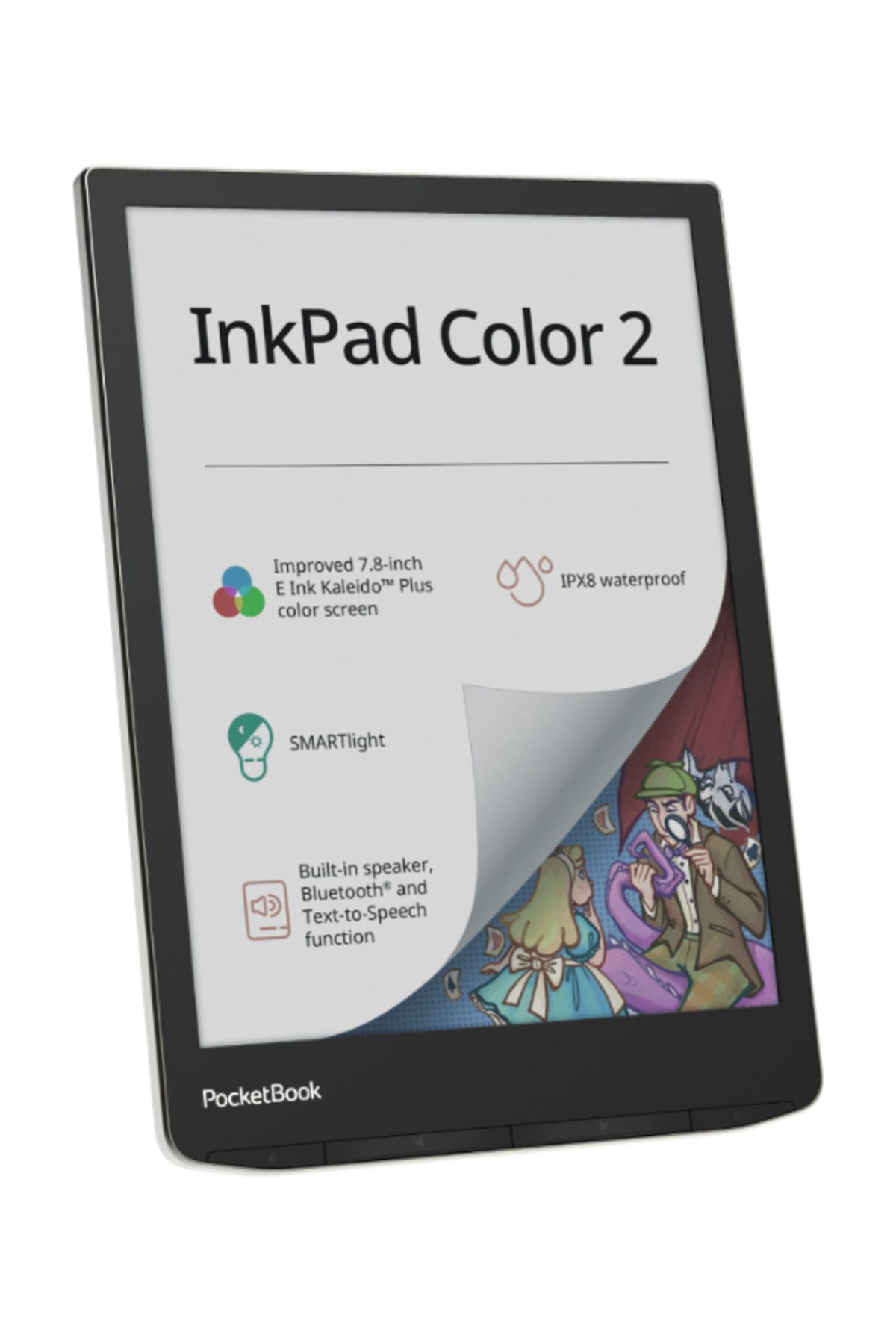 pocketbook Inkpad Color 2 Suya Dayanıklı E-kitap Okuyucu