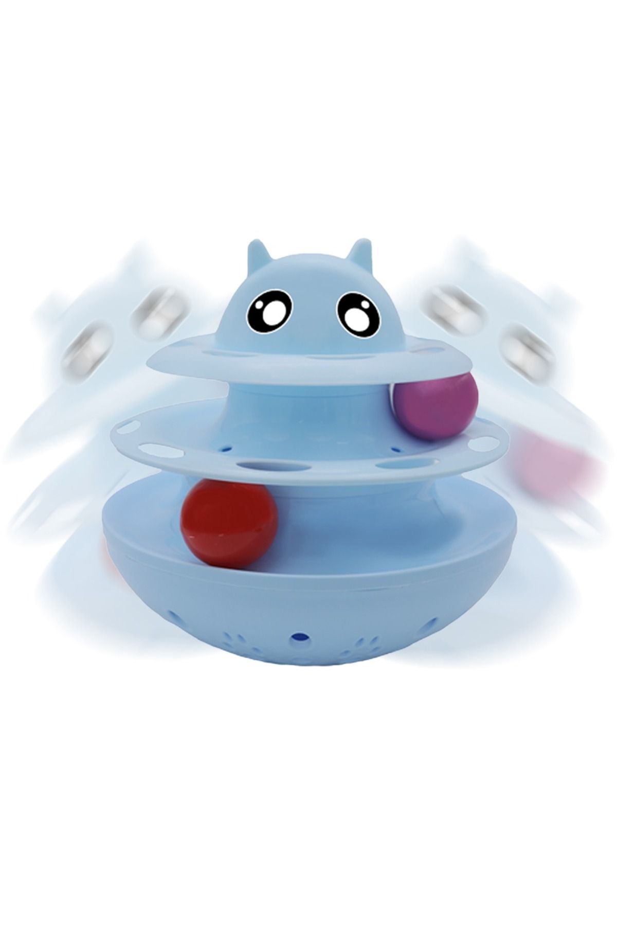 Nunbell Shaking Circular Turntable Cat And Dog Toy