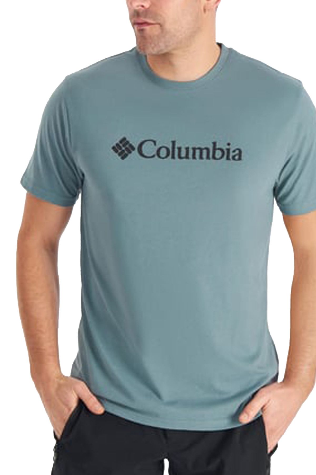Columbia CSC M Basic Logo Brushed Erkek Kısa Kollu T-Shirt - CS0287