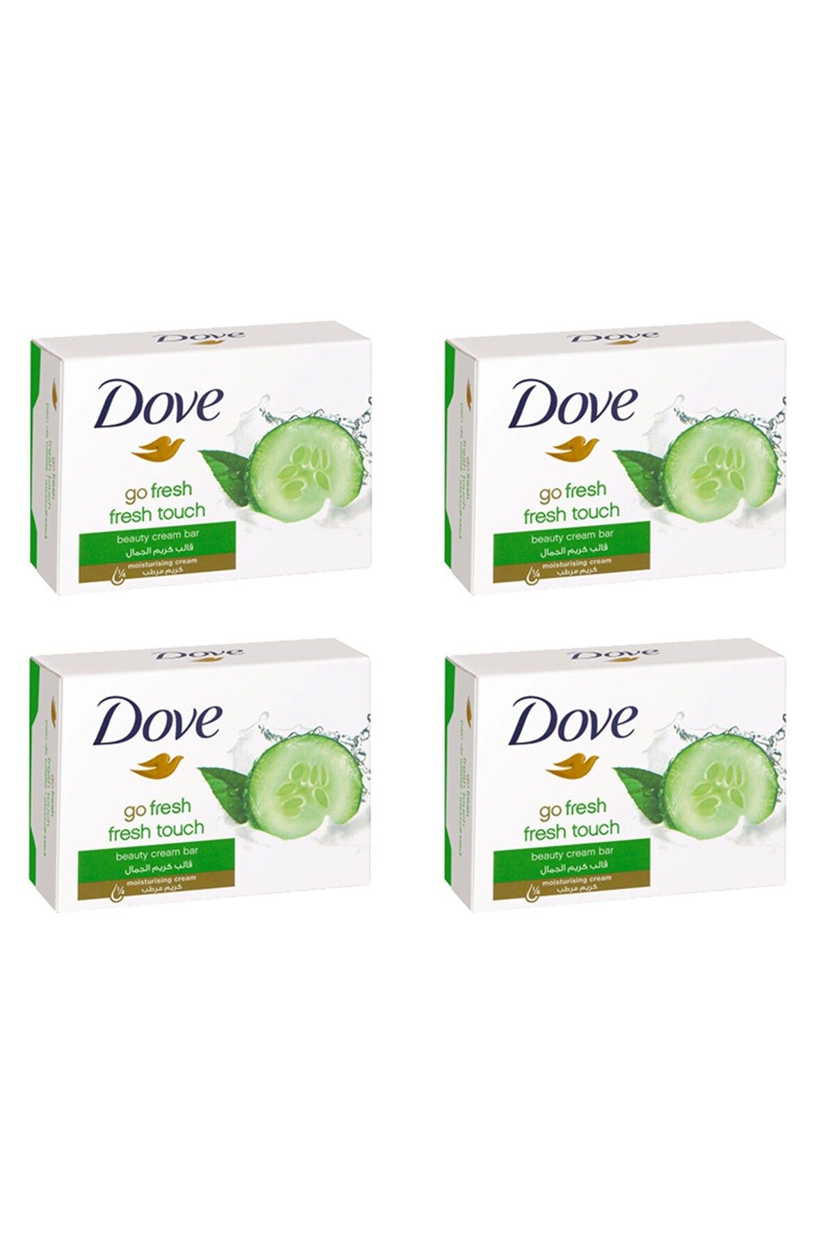 Dove Güzellik Sabunu Cream Bar Fresh Touch 100 gr 4 Li Paket