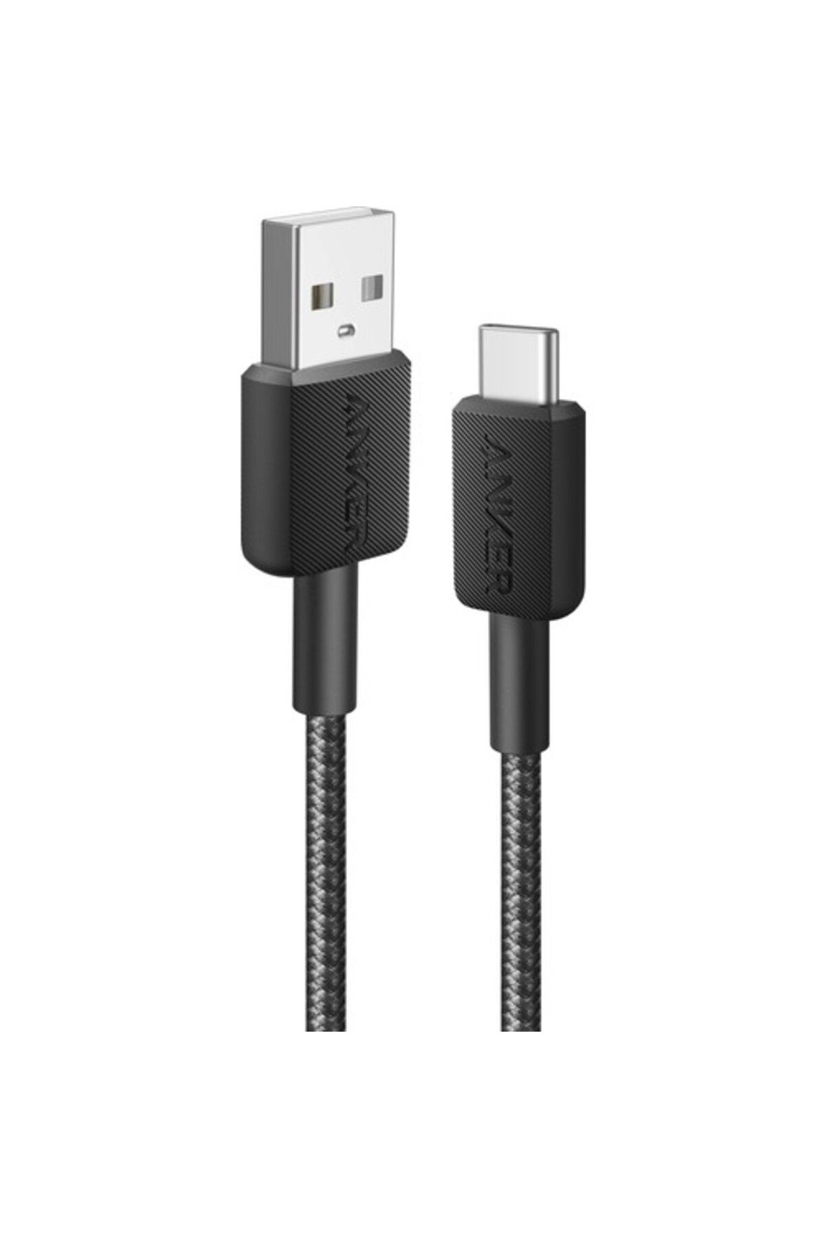 Anker 322 USB-C to USB-A 1.8m Şarj/Data Kablosu - Siyah - 30W Güç Destekli - A81H6