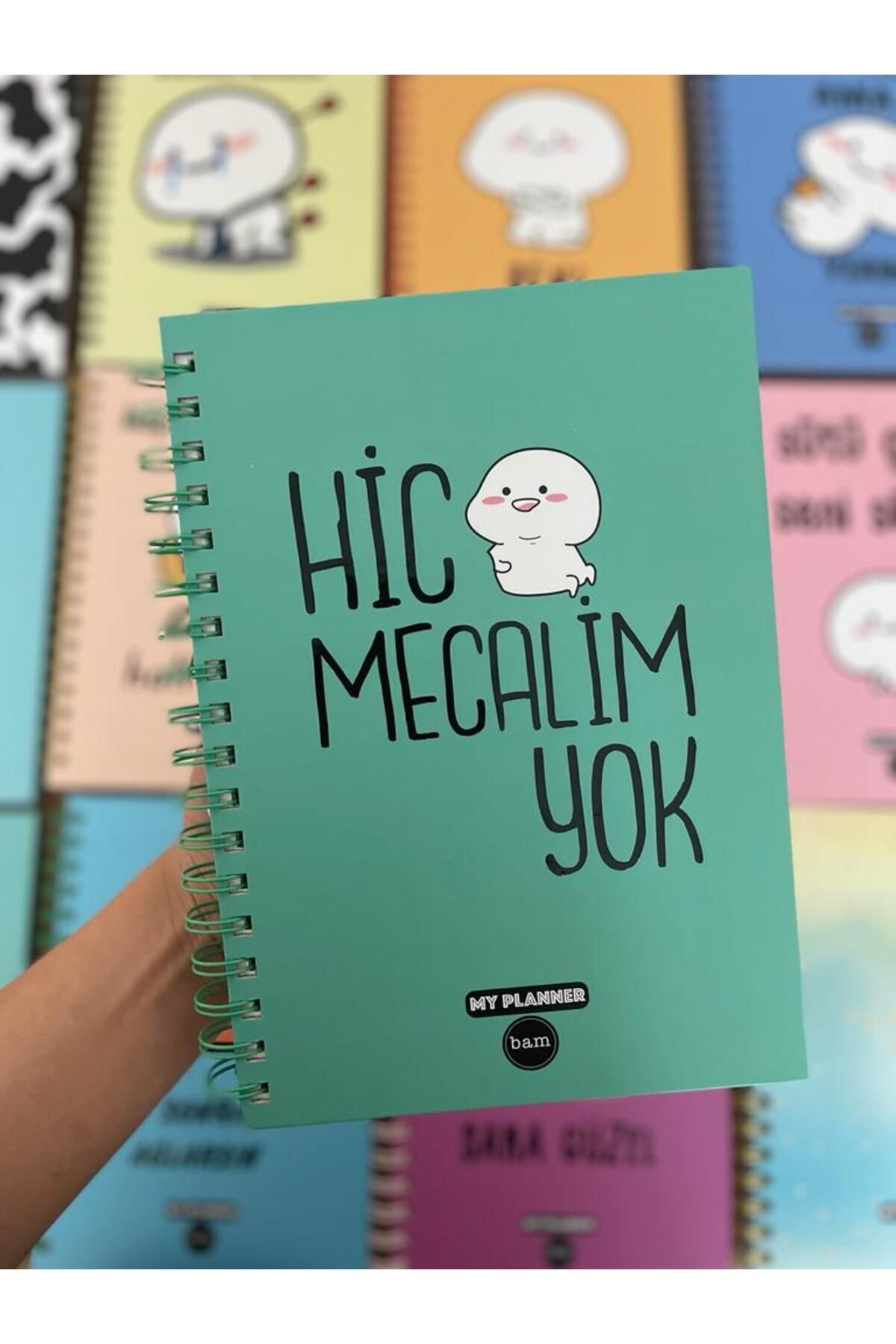 hediyeofisi Hiç Mecalim Yok Konuşan Ajanda Akademik Ajanda Planlayıcı Defter