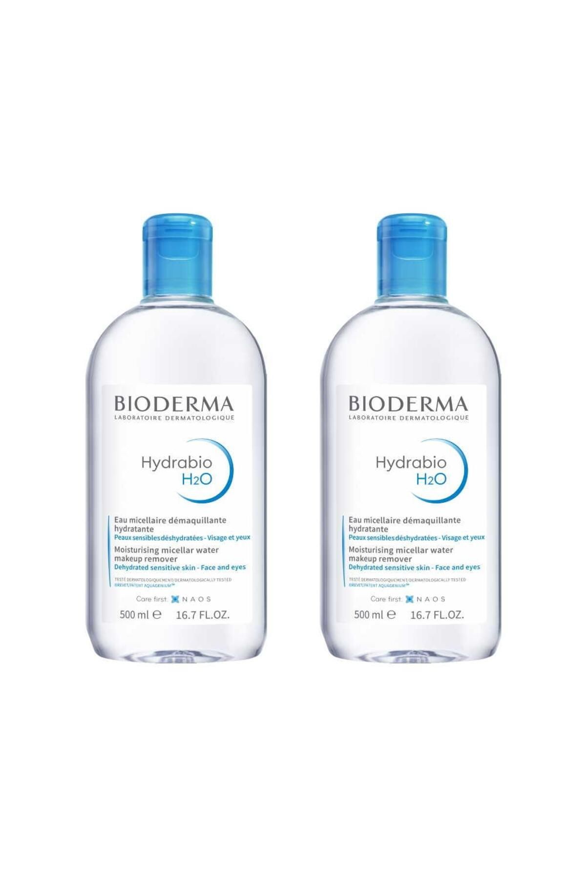 Bioderma Hydrabio H2O Yüz ve Makyaj Temizleme Suyu 500 ml İkili Paket