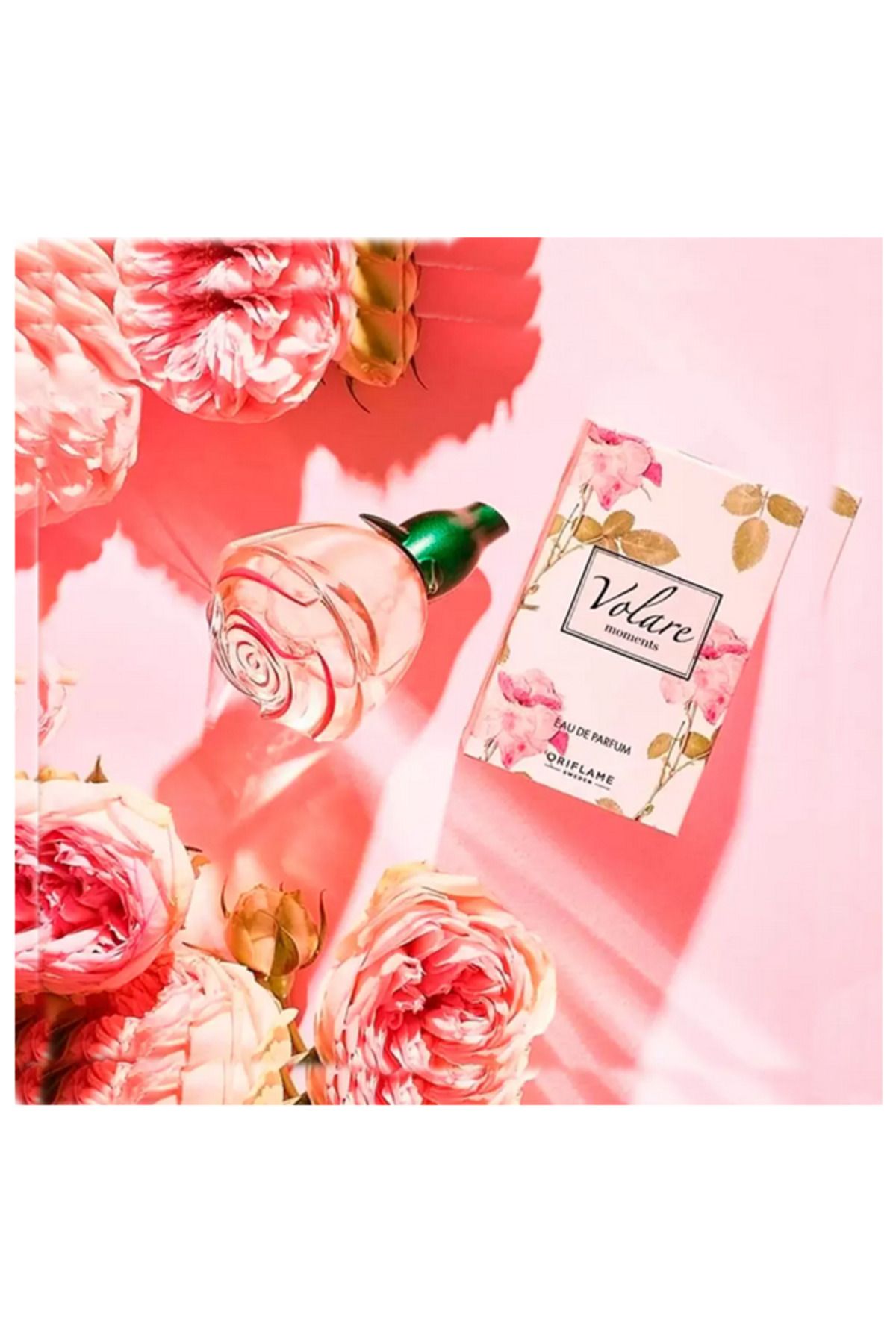 Oriflame 100 Yapraklı Gül Olan Rose Centifolia Notalı Volare Moments Kadın Parfümü Edp