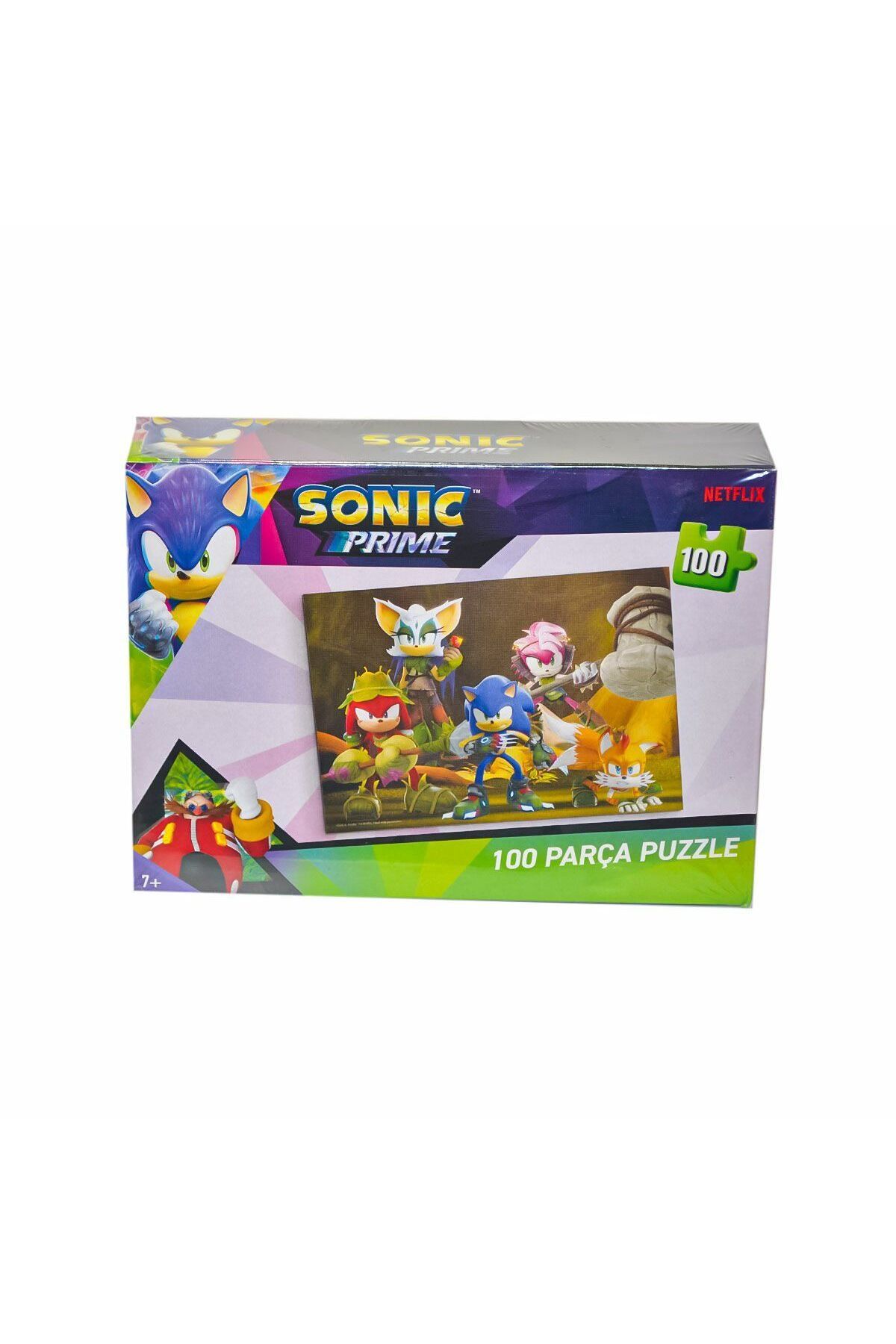 Sunman SO7908 Sonic 100 Parça Puzzle - Laço Kids - Utku Oyuncak