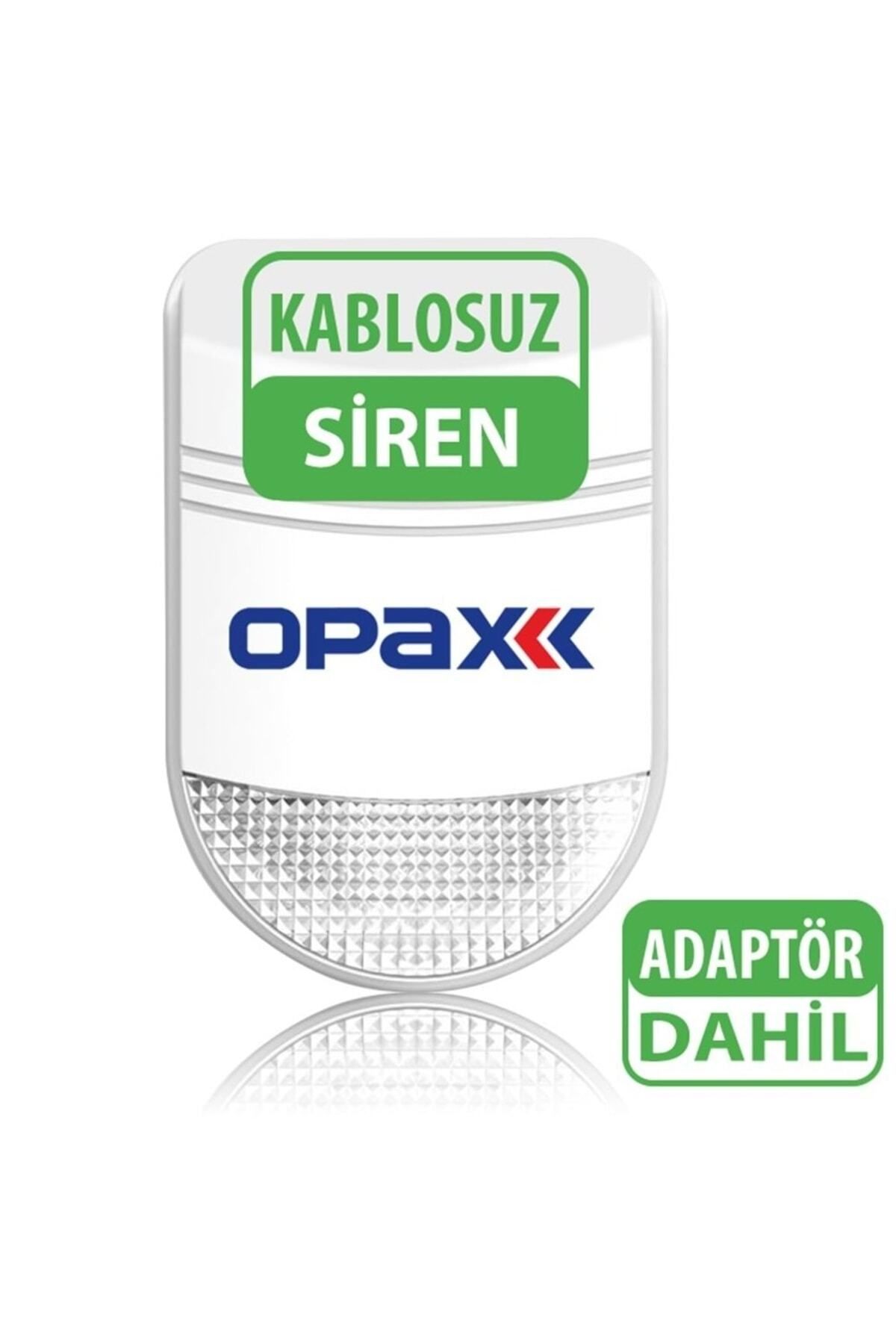 OPAX Bgr-09 Kablosuz Harici Siren /mesafe Artırıcı /repeater Adaptör Dahil