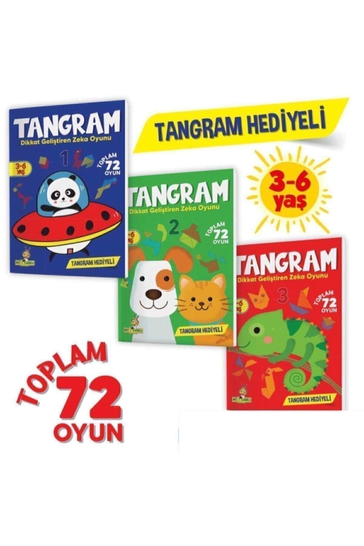 Yükselen Zeka Yayınları 3-6 Yaş Tangram Ve Dikkat Geliştirme Seti