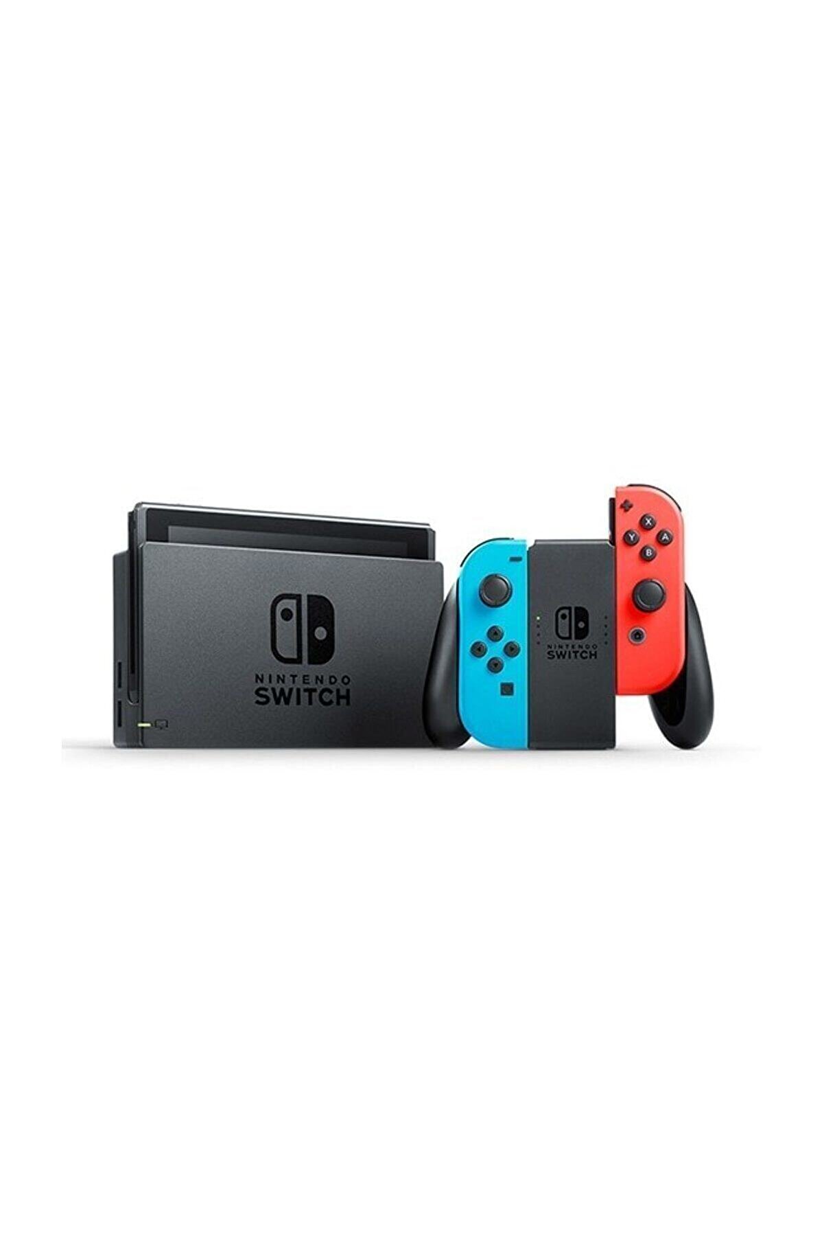 Nintendo Switch Konsol Neon - Yeni Geliştirilmiş Batarya.