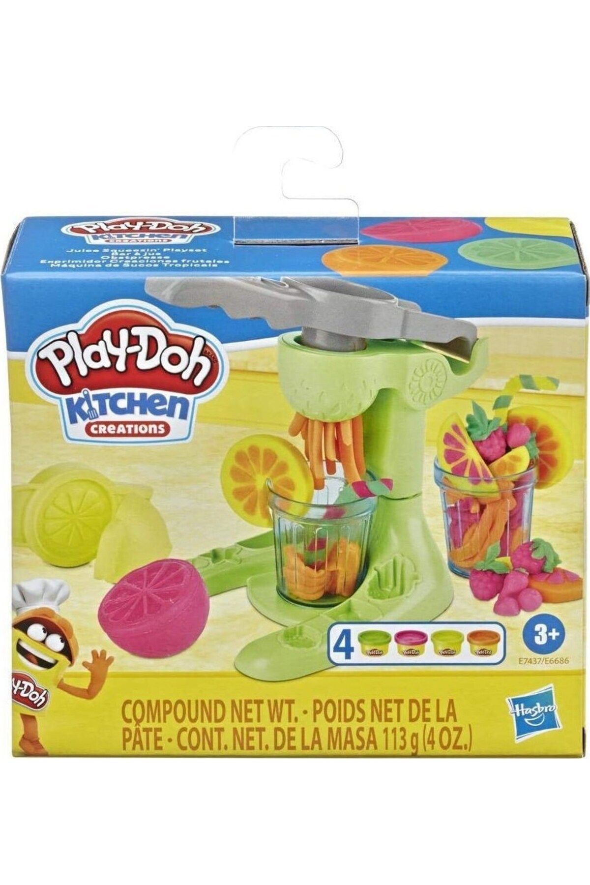 Play Doh Play-Doh Kitchen Creations Şefin Mutfağı Meyve Suyu Kokteyli Oyun Hamuru