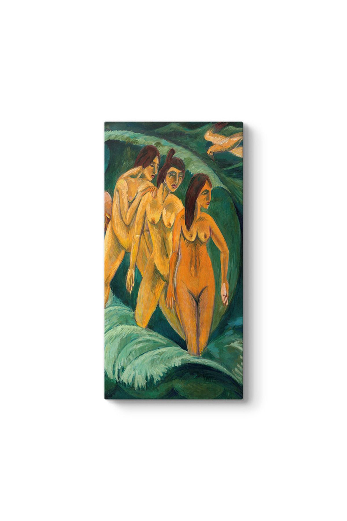 TabloShop Ernst Ludwig Kirchner - Three Bathers Tablosu