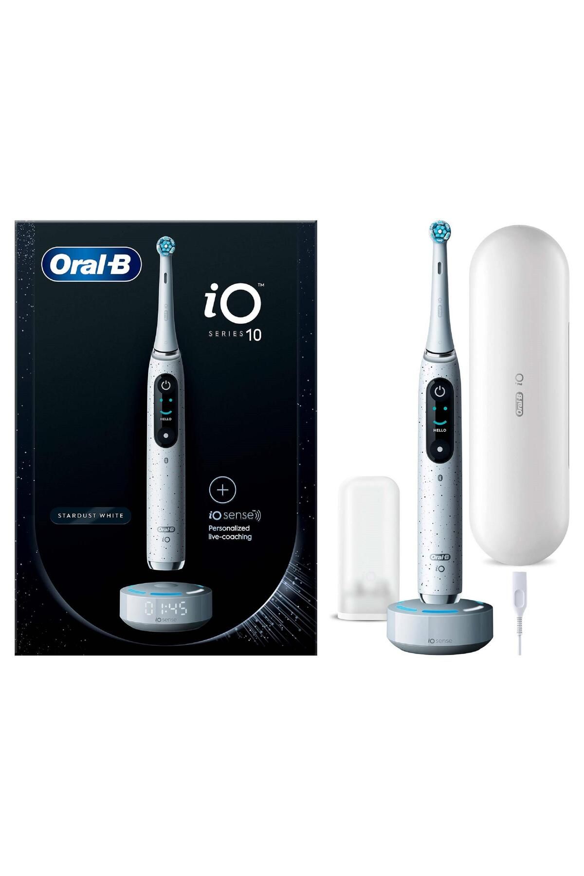 Oral-B iO 10 Şarjlı Diş Fırçası - Stardust Beyaz