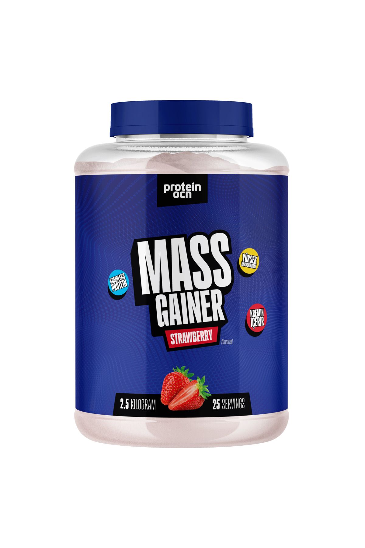 Proteinocean Mass Gaıner - Çilek - 2.5kg - 25 Servis