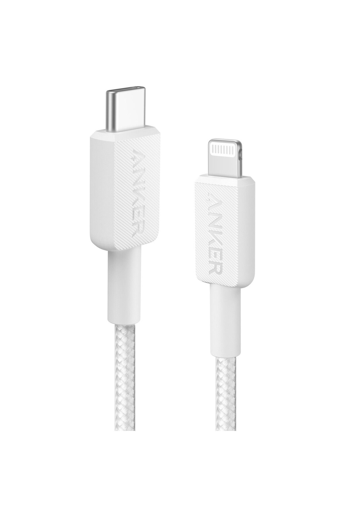 Anker 322 USB-C to Apple iPhone Lightning 1.8m MFI Lisanslı Şarj/Data Kablosu - Beyaz - A81B6