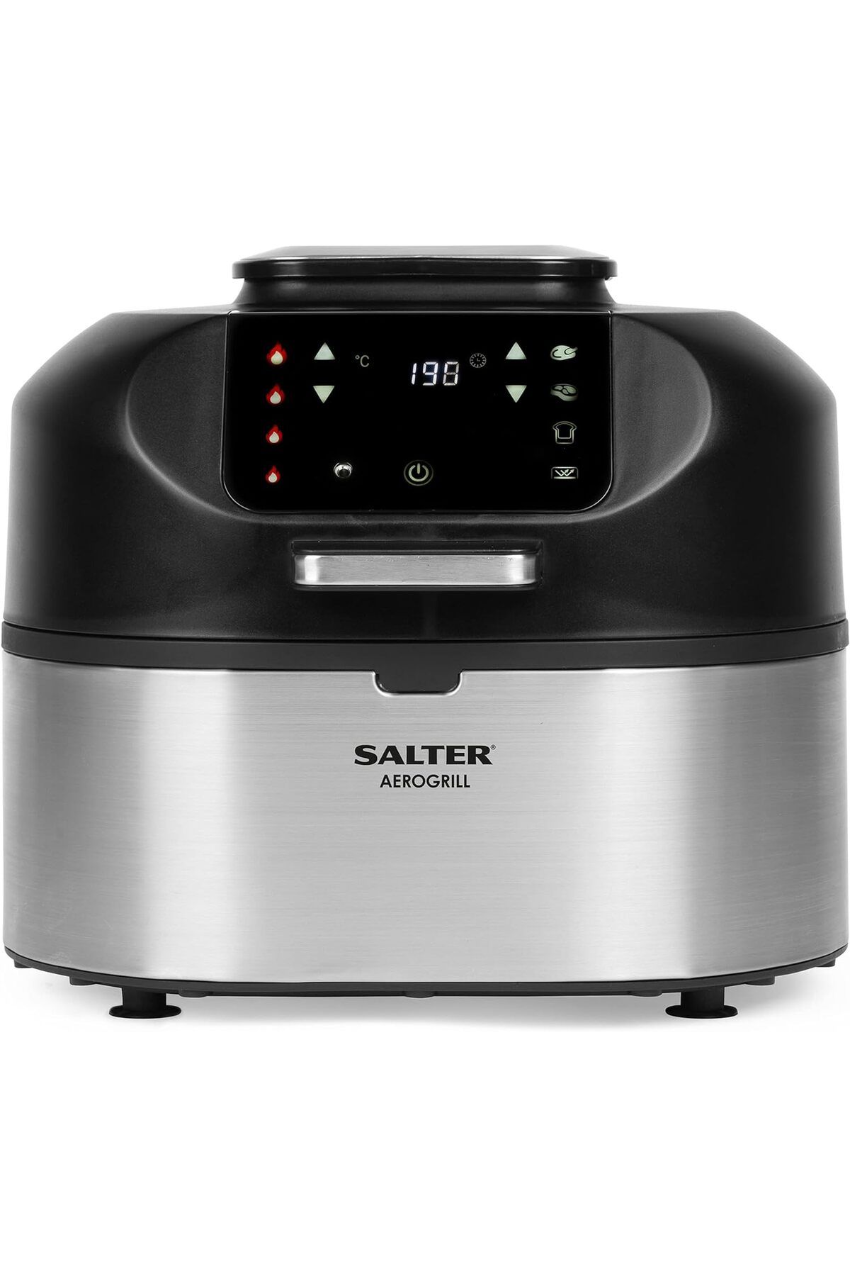 SALTER Home Salter EK4549 AeroGrill, 5'i 1 Arada Hava Fritözü, 5,2 L, LED Dijital Ekran, 1750 W