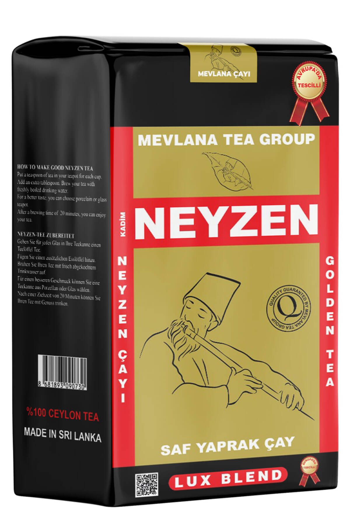 Mevlana Çay Golden Tea – 1000g (ORJİNAL)
