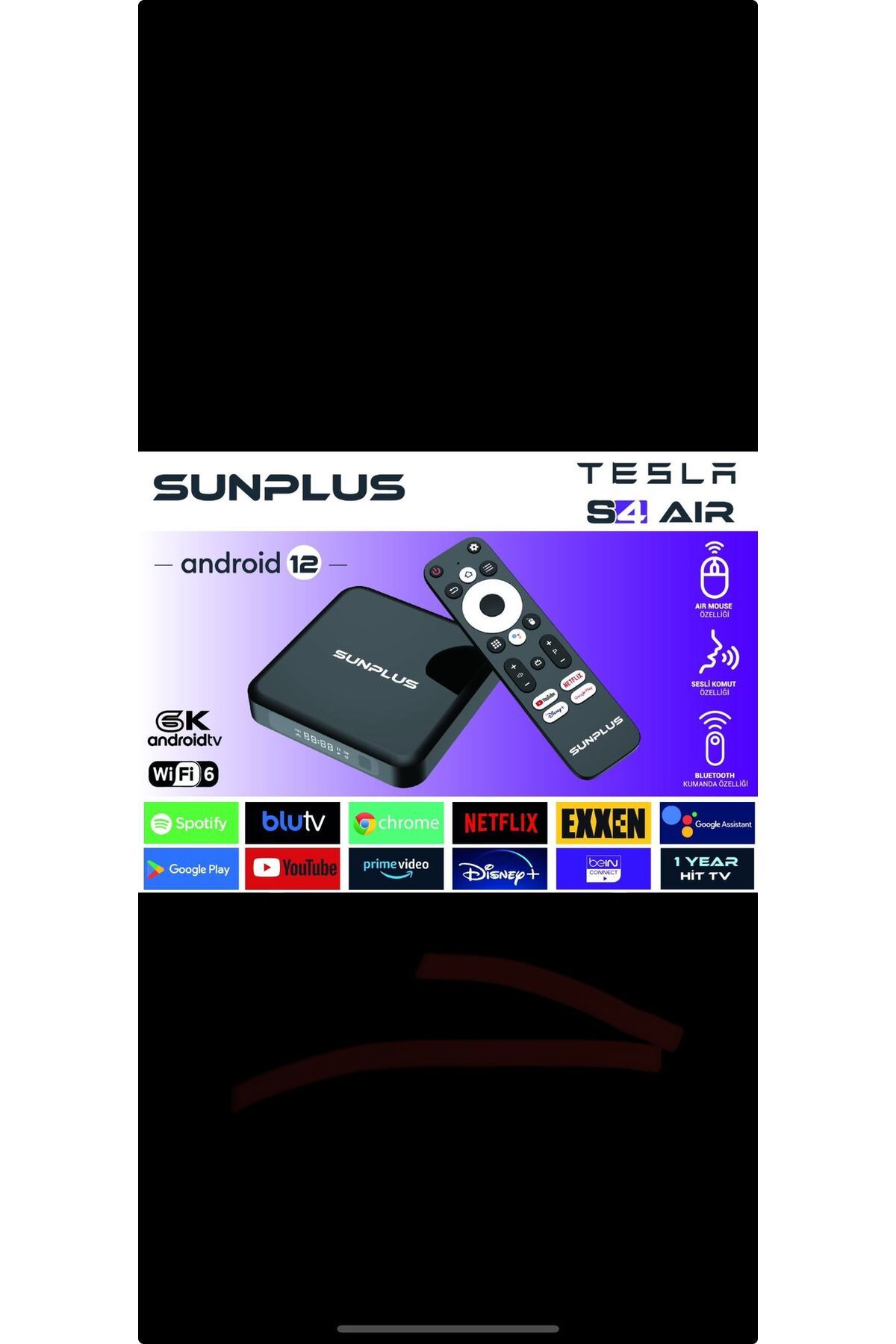 Sunplus Tesla S4 AIR android 12