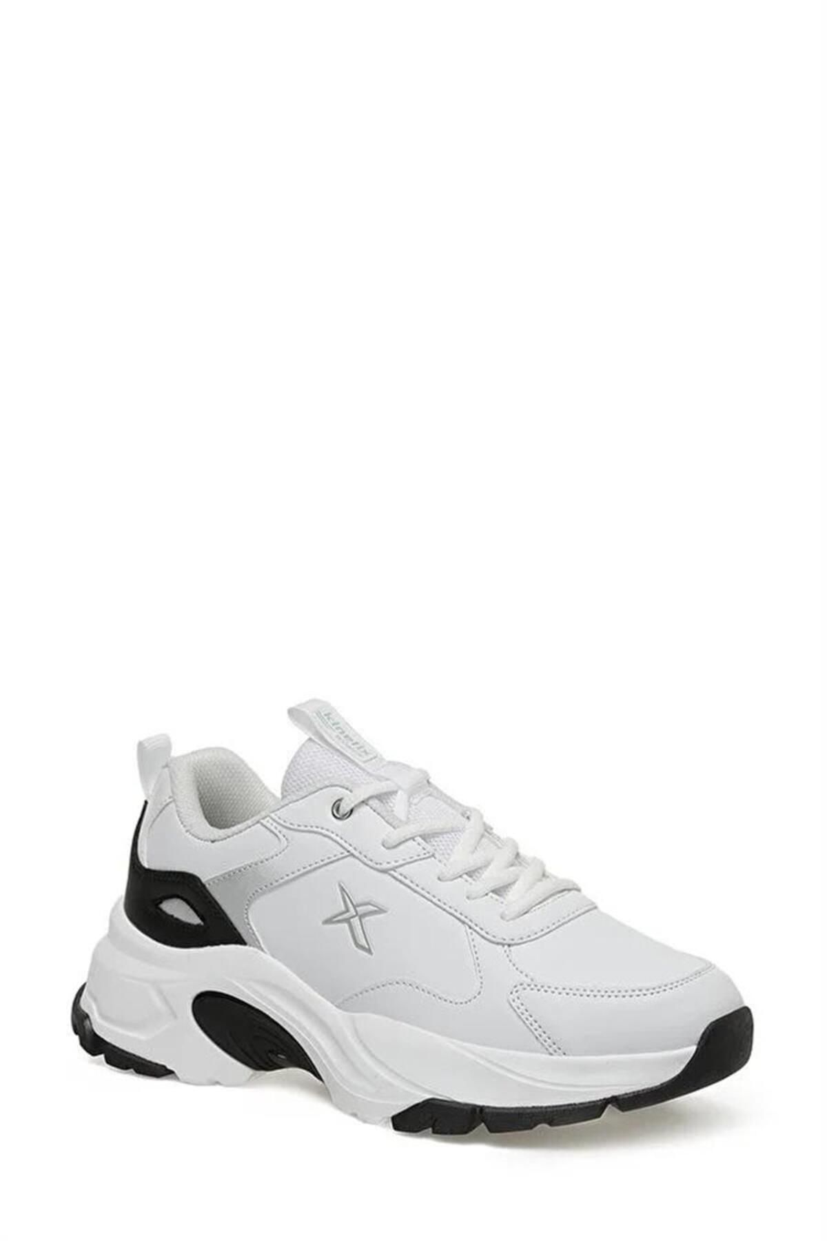 Kinetix Valerıa Pu W 3Pr Beyaz Siyah Gum Kadın Sneaker Ayakkabı
