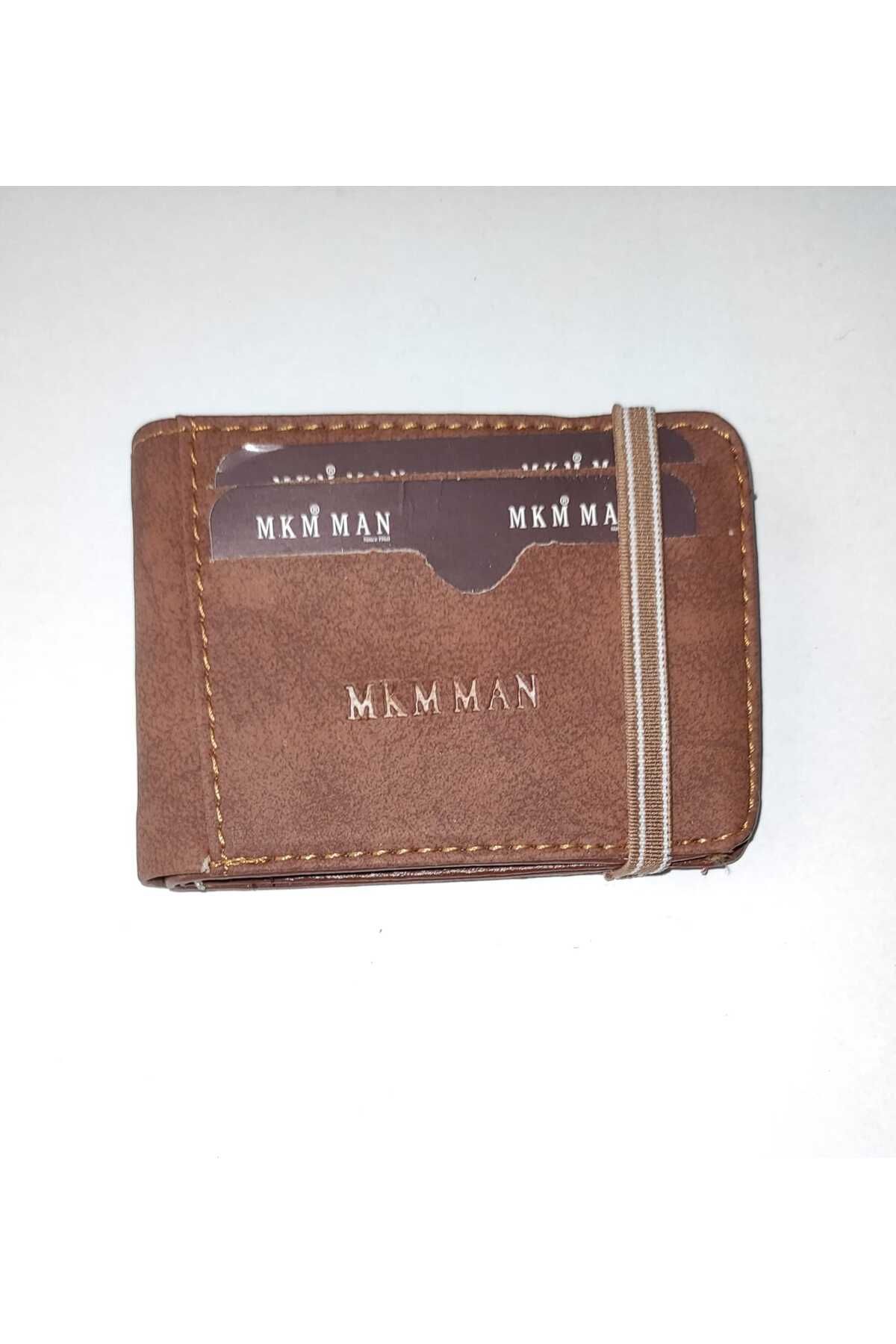 firdevsi hobi nubuk yatay lastikli muhafazalı kartlık cüzdan