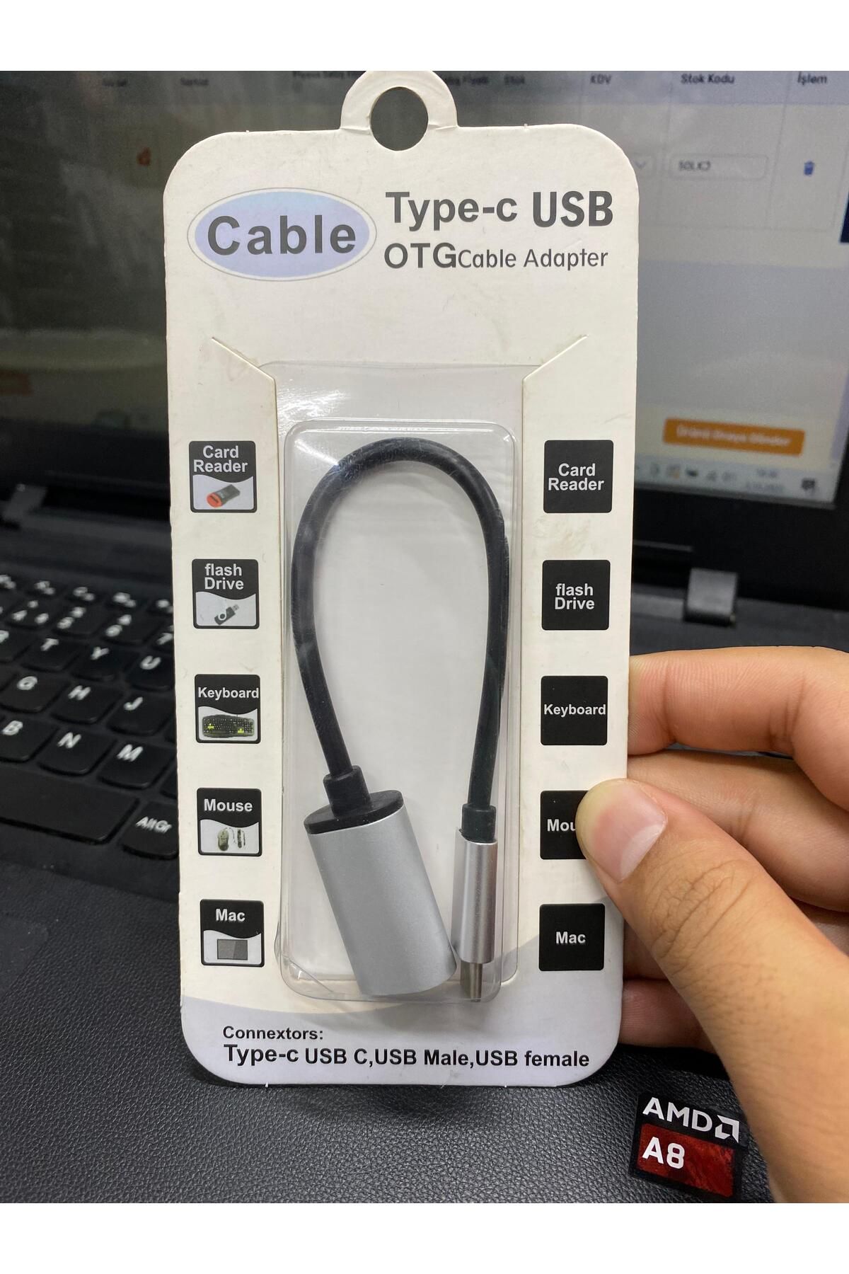 Concord cable type-c usb otg