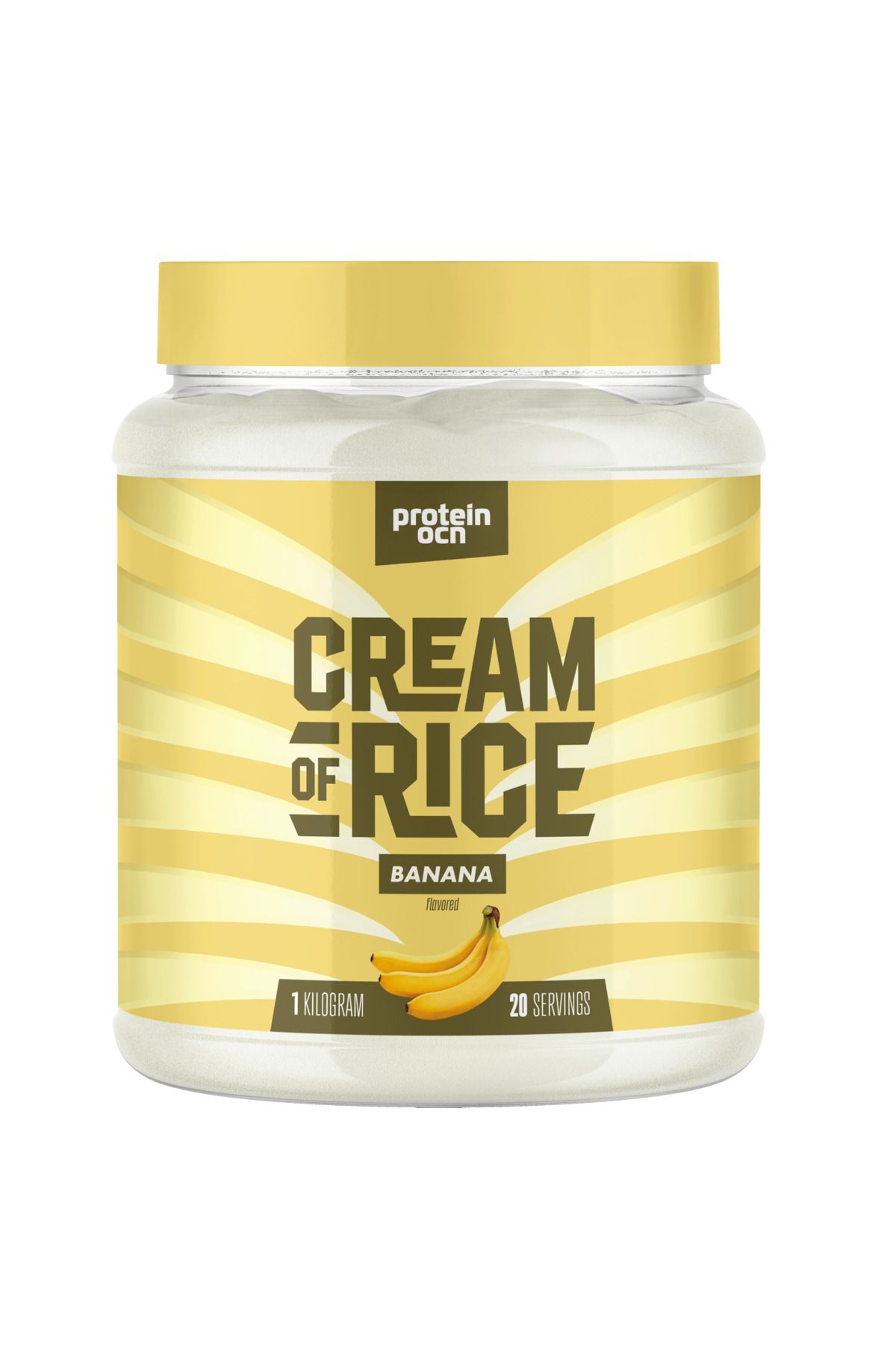 Proteinocean Cream Of Rice | Pirinç Kreması - Muz - 1kg - 20 Servis