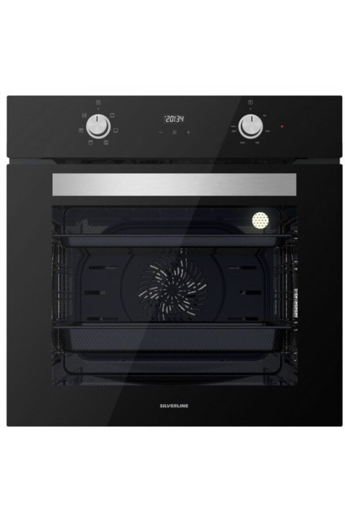 Silverline Sılverlıne Bo6502b02 Siyah Ankastre Fırın