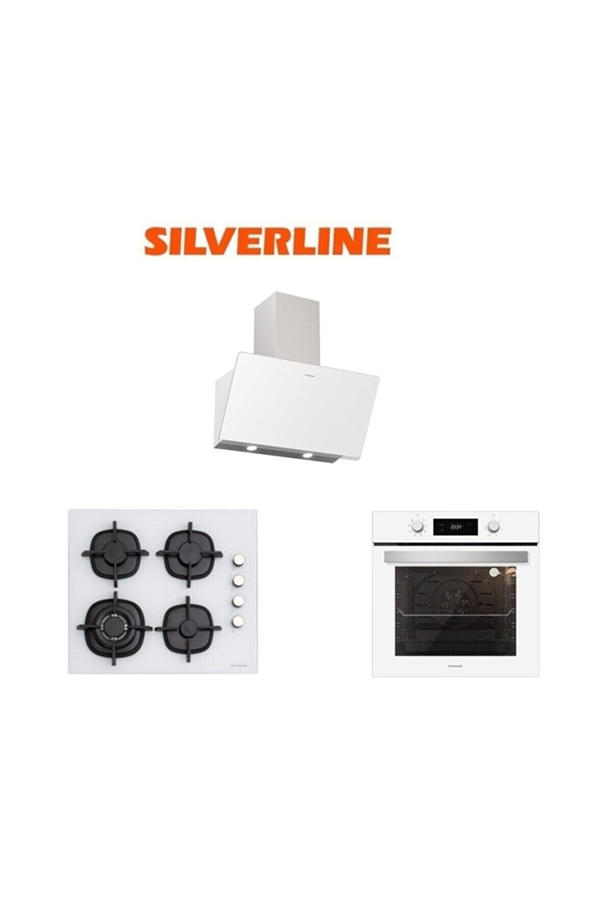 Beyaz Cam Ankastre Set (3457 Soho 60121cs5429w01121bo6504w01)