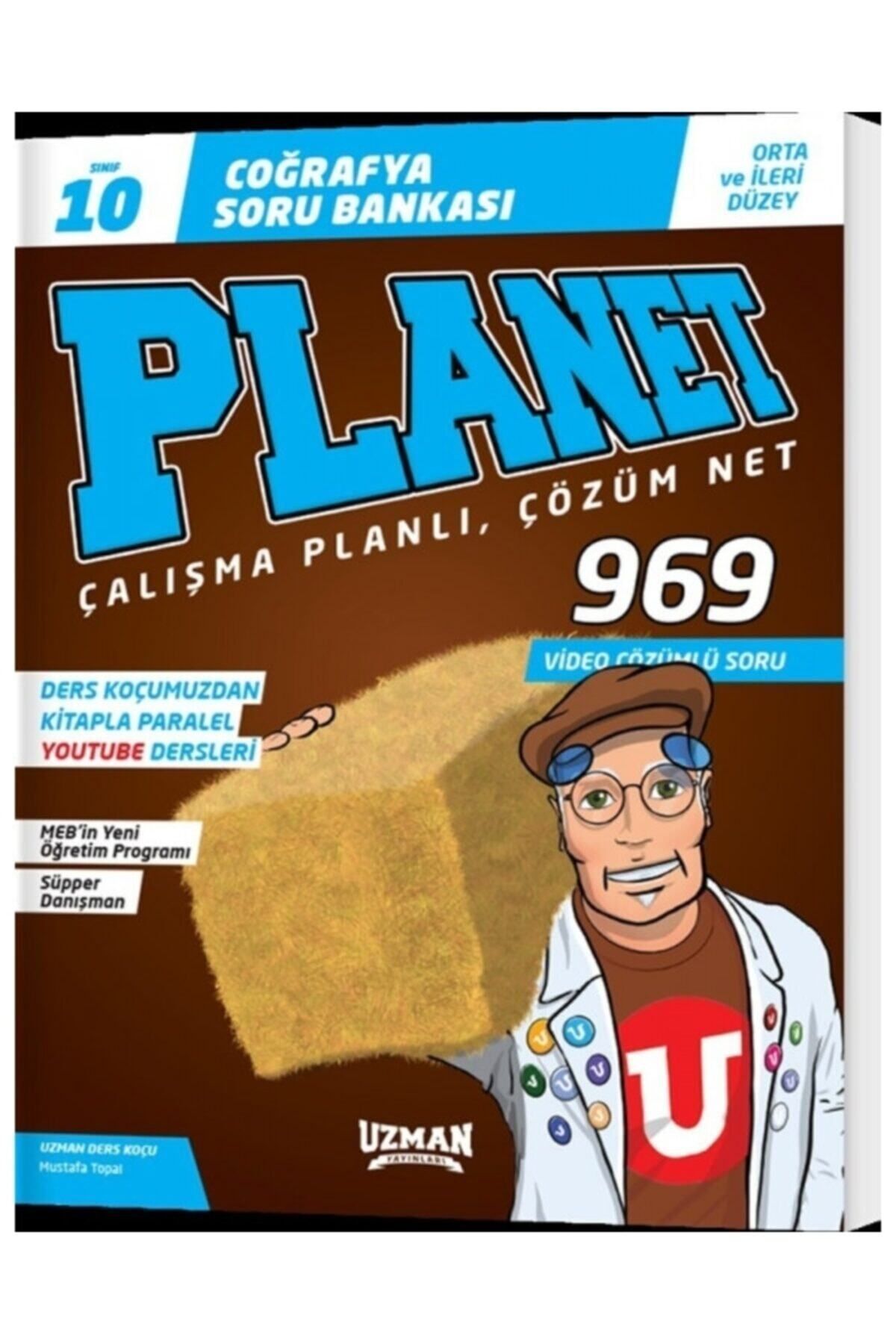 Uzman Yayınları 10.sınıf Coğrafya planet soru Bankası