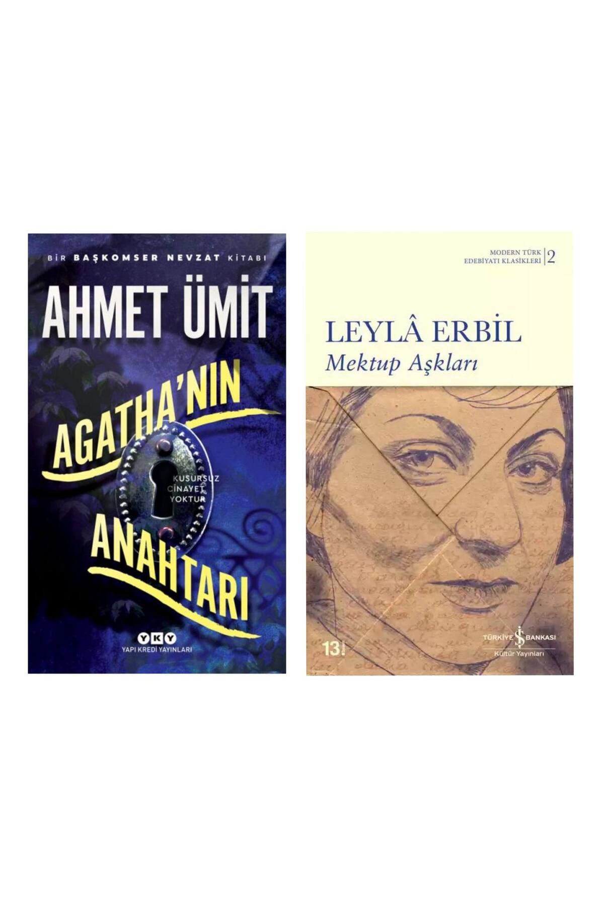 Yapı Kredi Yayınları Agatha’nın Anahtarı - Mektup Aşkları - Leyla Erbil - İş Bankası Kültür Yayınları
