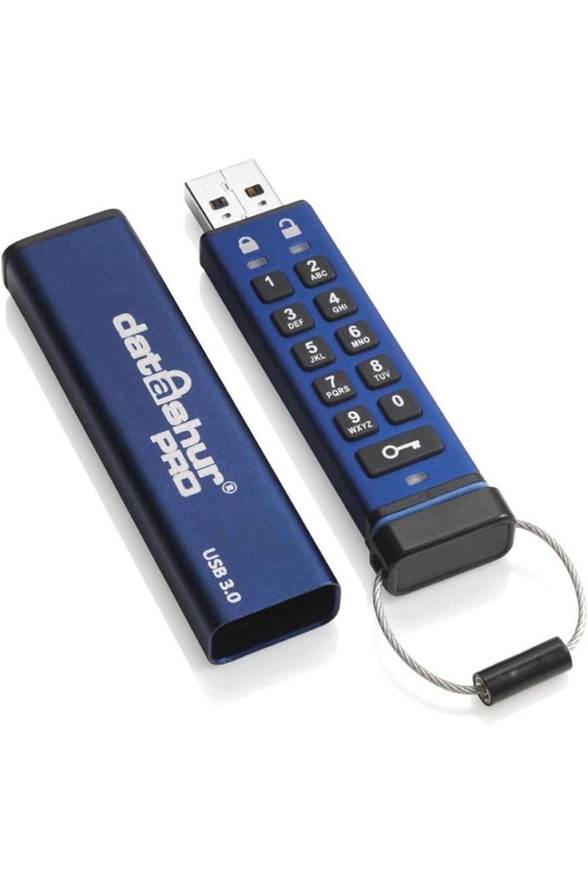 Dataside DatAshur PRO 4 GB Şifreli USB Bellek FIPS 140-2 Seviye 3
