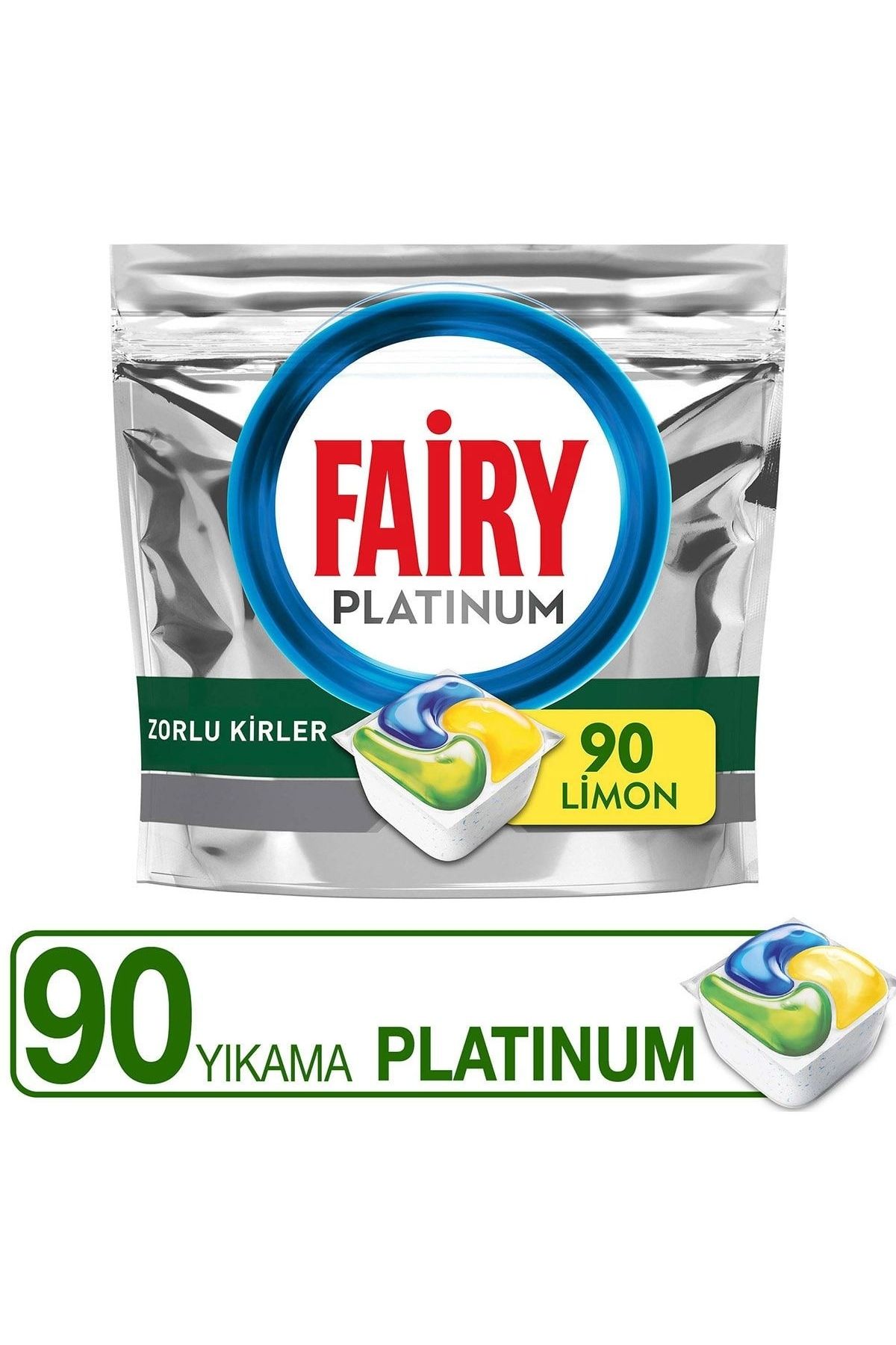 Fairy Platinum Bulaşık Makinesi Kapsülü 90 Tablet