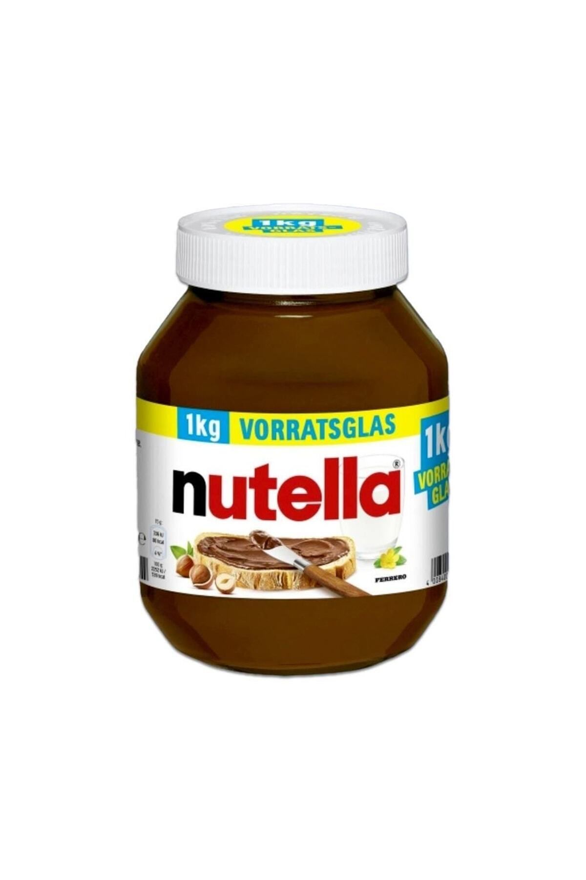 Nutella 1 Kg - Kakaolu Fındık Kreması(ALMANYA MENŞEİ)