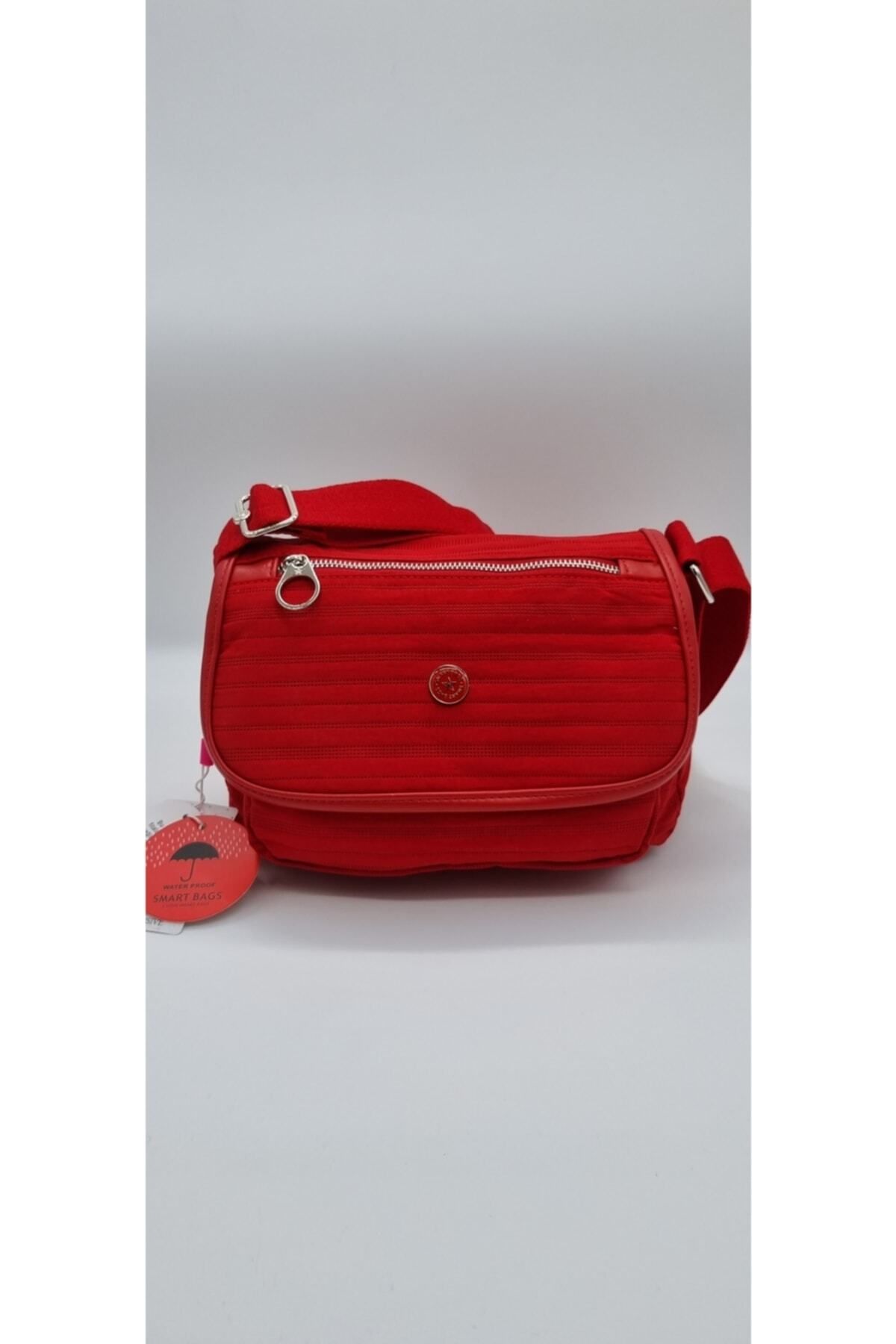 21K Smart Bags Mats Smart Bags Kırmızı Askılı Omuz Çantası 1148
