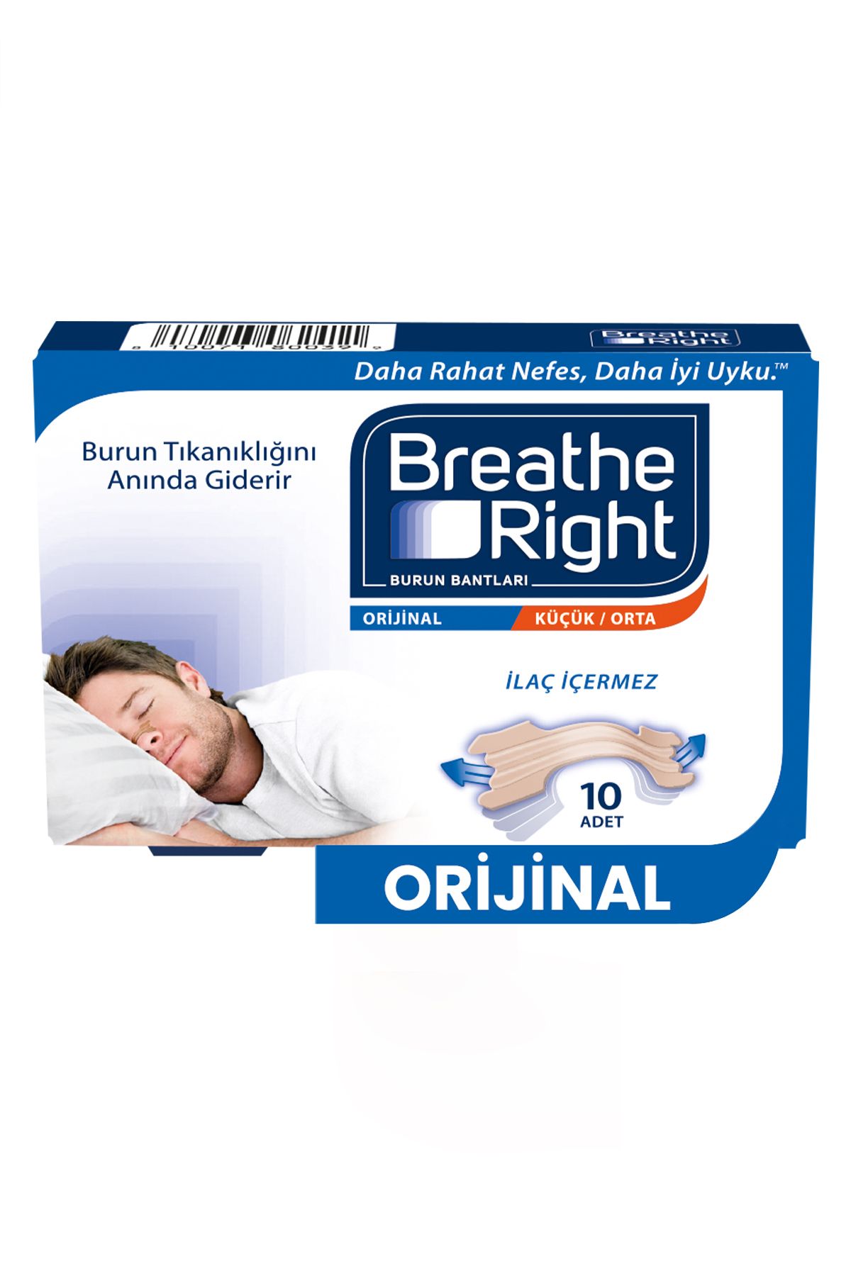 Breathe Right Burun Bandı Klasik Normal Boy 10'lu