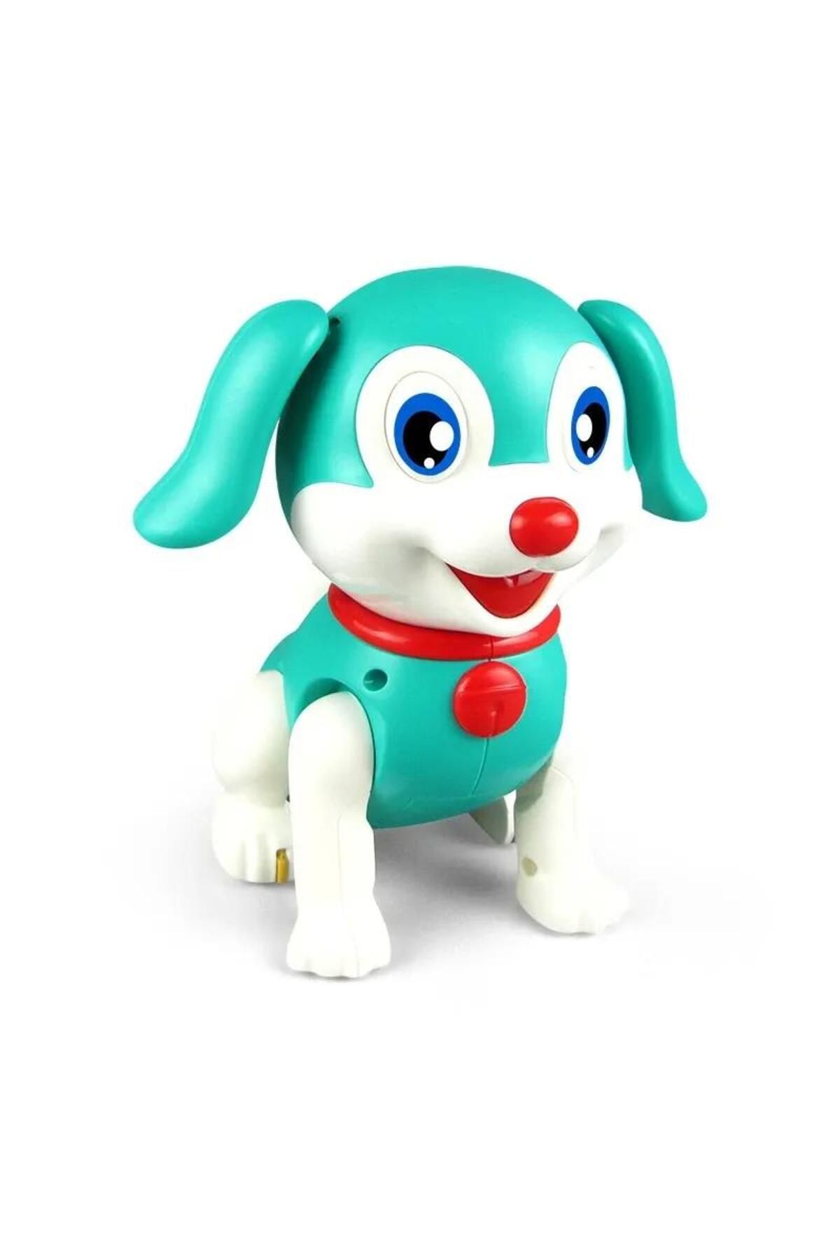 Can Ali Toys CANALİ Toys Pilli Yürüyen Köpek FW-2059A, Sesli Hareket Eden Robot Köpek