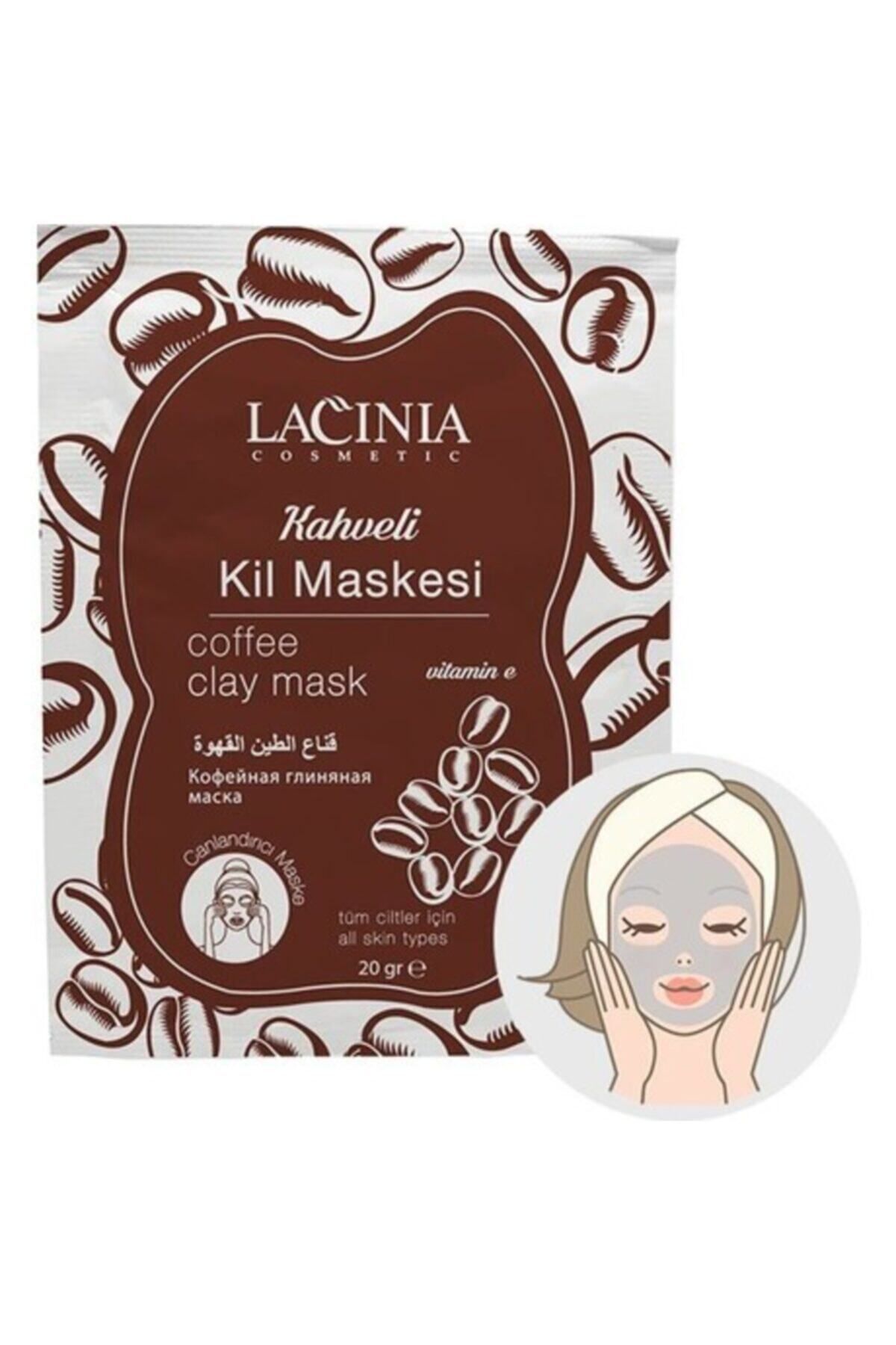 Lacinia Kahveli Kil Maskesi (tek Kullanımlık Paket)