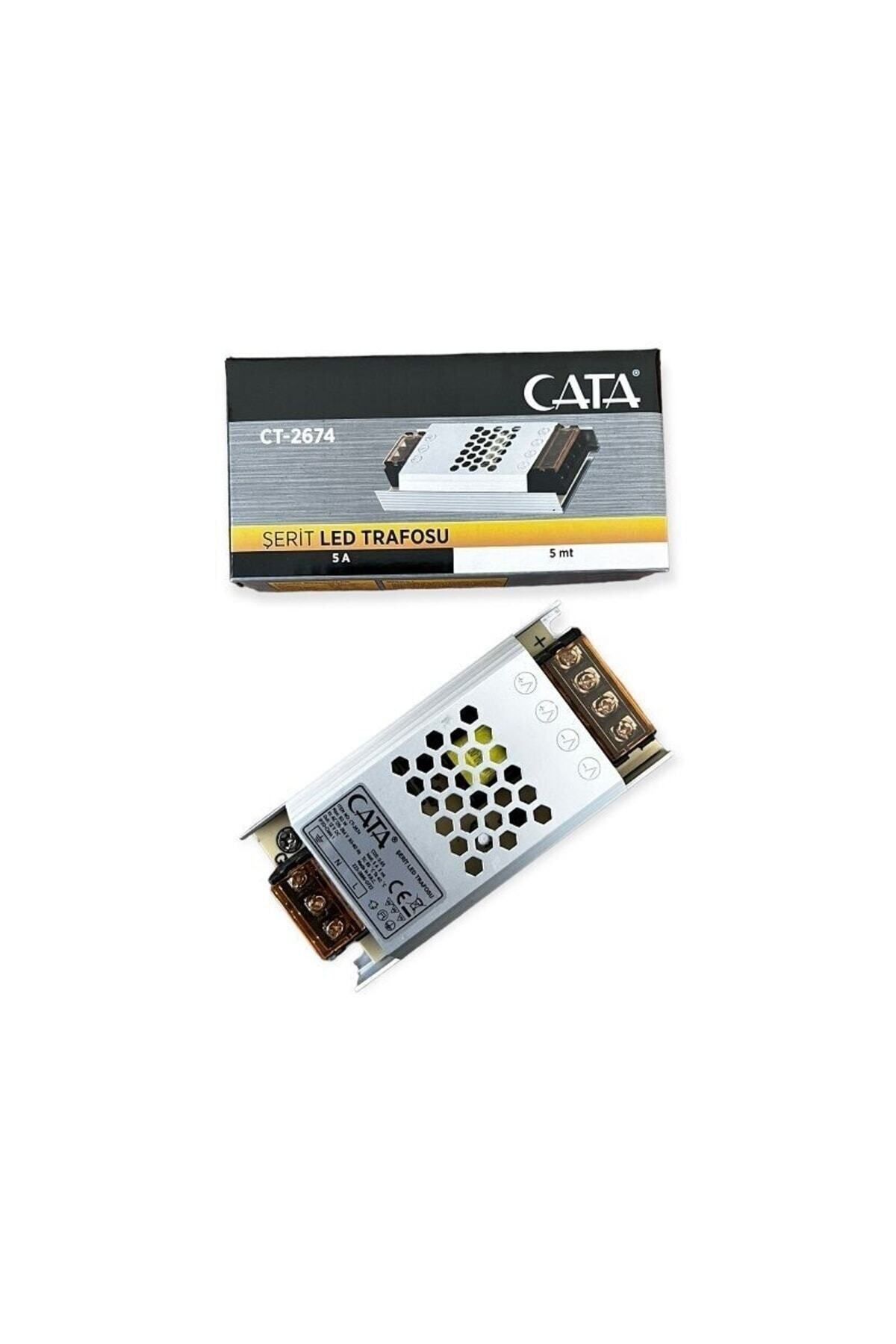Cata 5 Amper Ultra Slim Şerit Led Trafosu Ct-2674