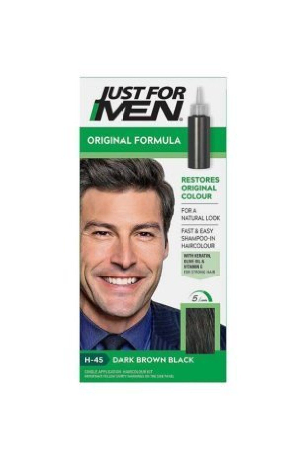 Just For Men Hair Dye Dark Brown - Black KeyÜrün1126