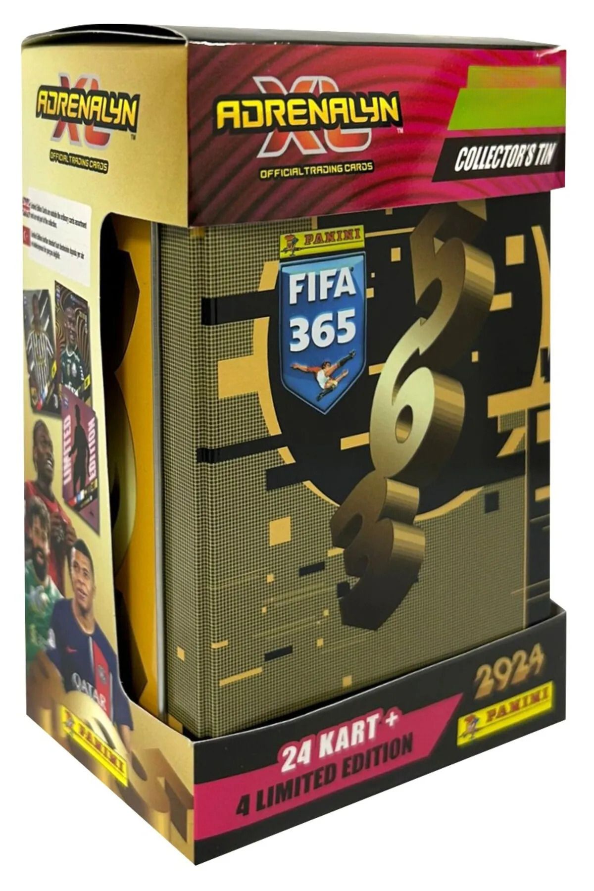 Doğan Oyuncak Dünyası Panini Fifa 365 2024 Serisi Metal Kutu - Oyuncu Kartları - Fifa 365 - Fifa Kartları - Futbolcu Kartı