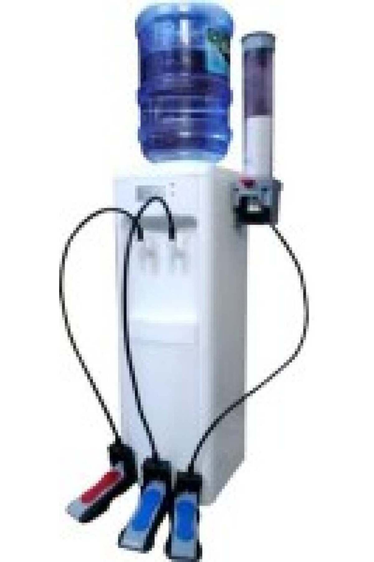 Ayakla Basmalı Bardaklıklı Pedallı Su Sebili