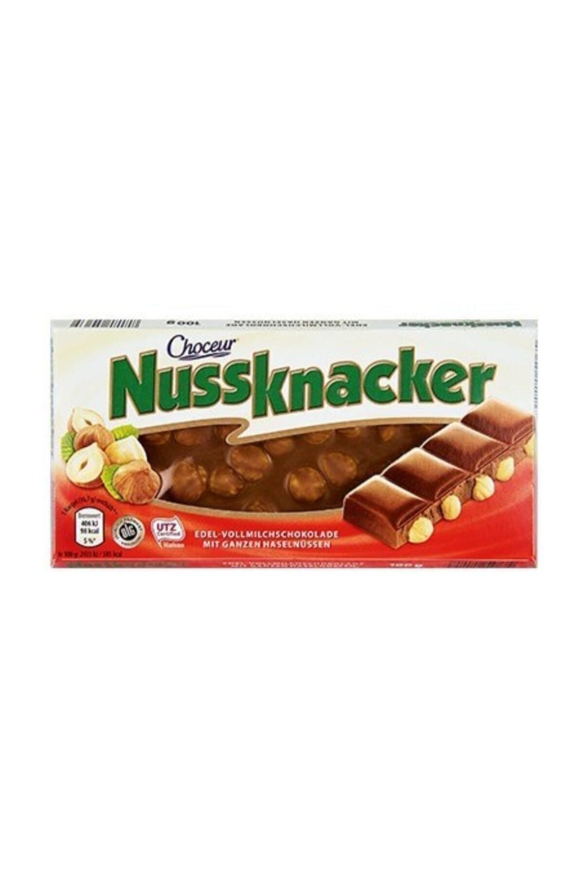 Choceur Nussknacker Bütün Fındıklı Çikolata 100 gr