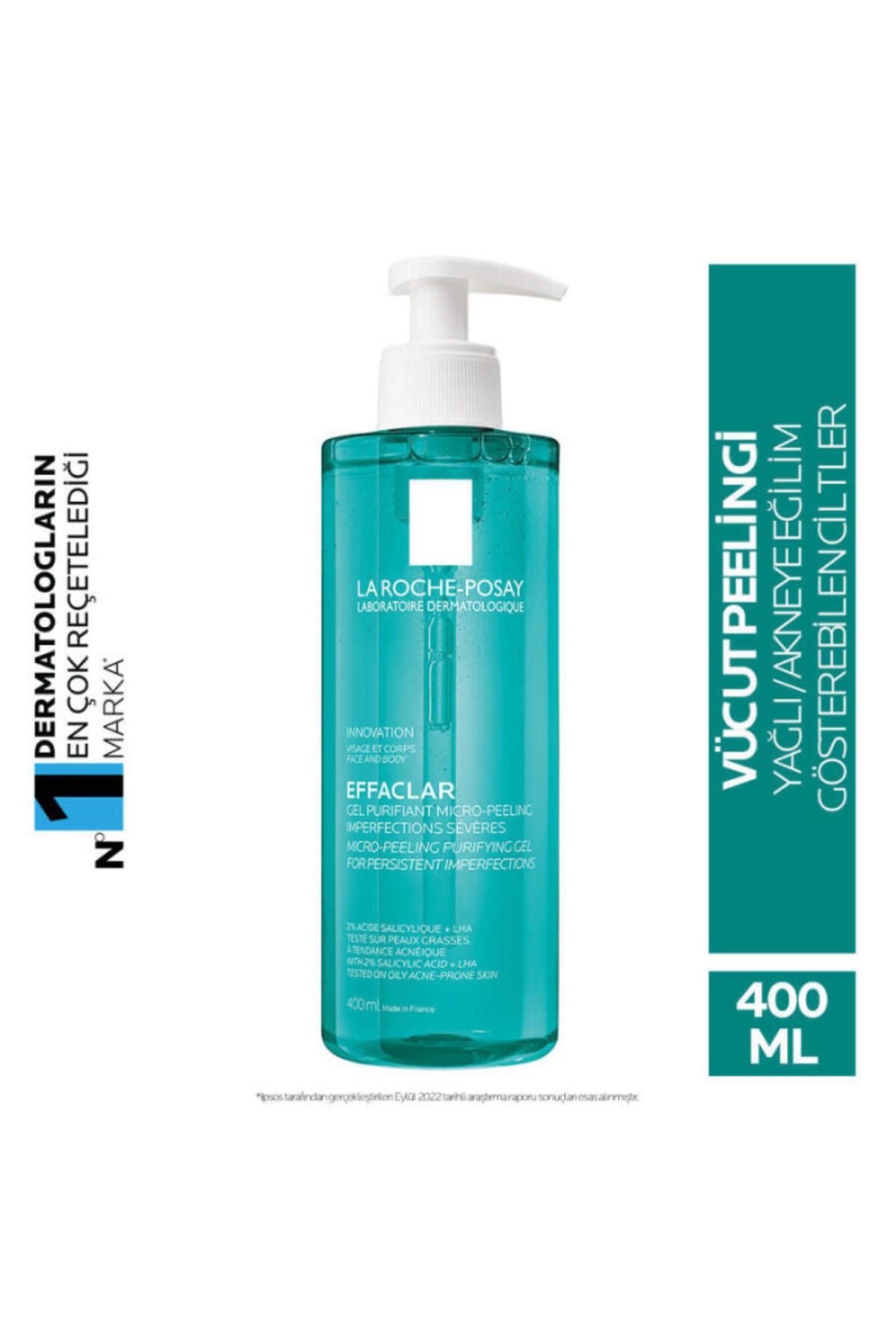 La Roche Posay Mikro Peeling Temizleyici Jel Effaclar 400ml