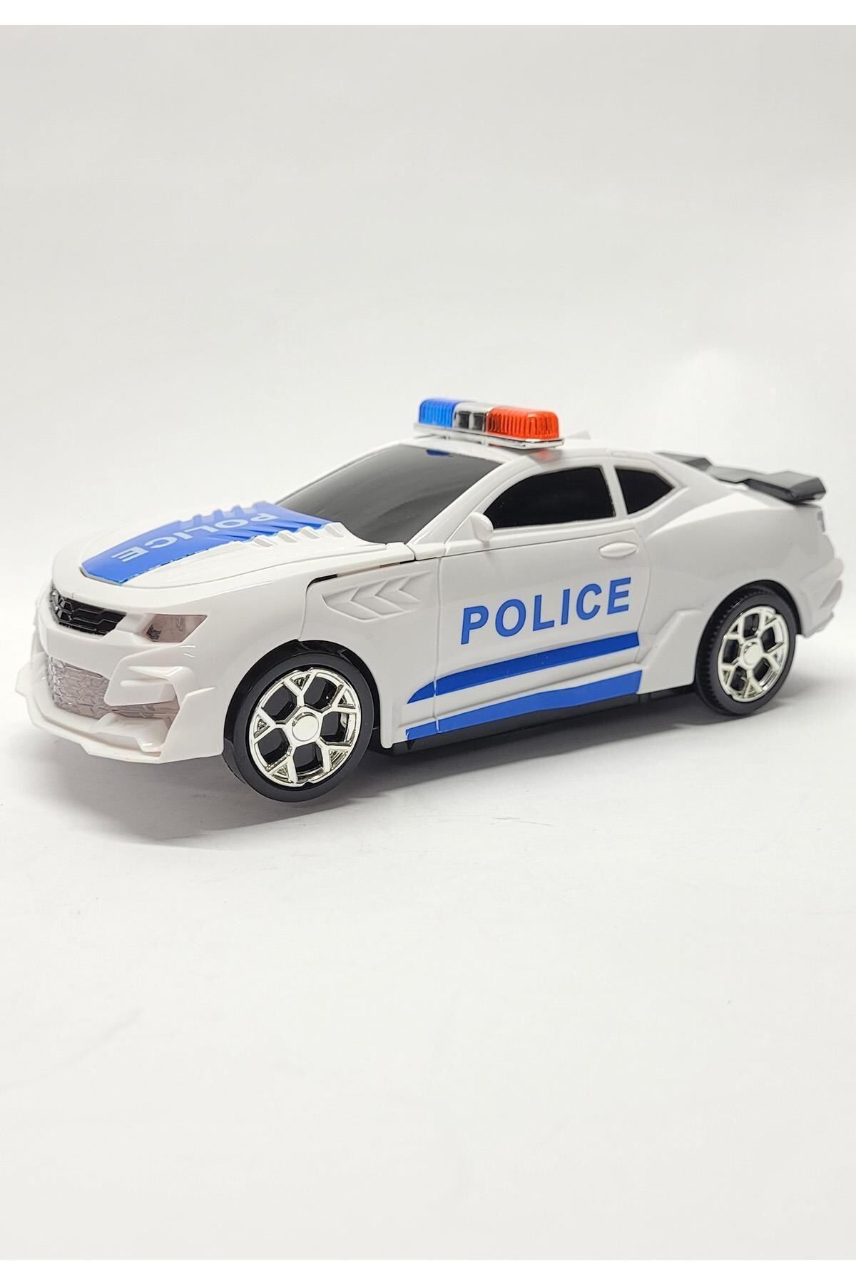 Genel Markalar Transformers Polis Araba Işıklı Sesli Robot Araba