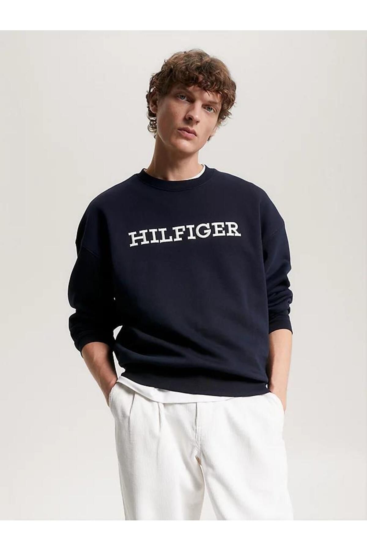 Tommy Hilfiger MONOTYPE EMBRO SWEATSHIRT