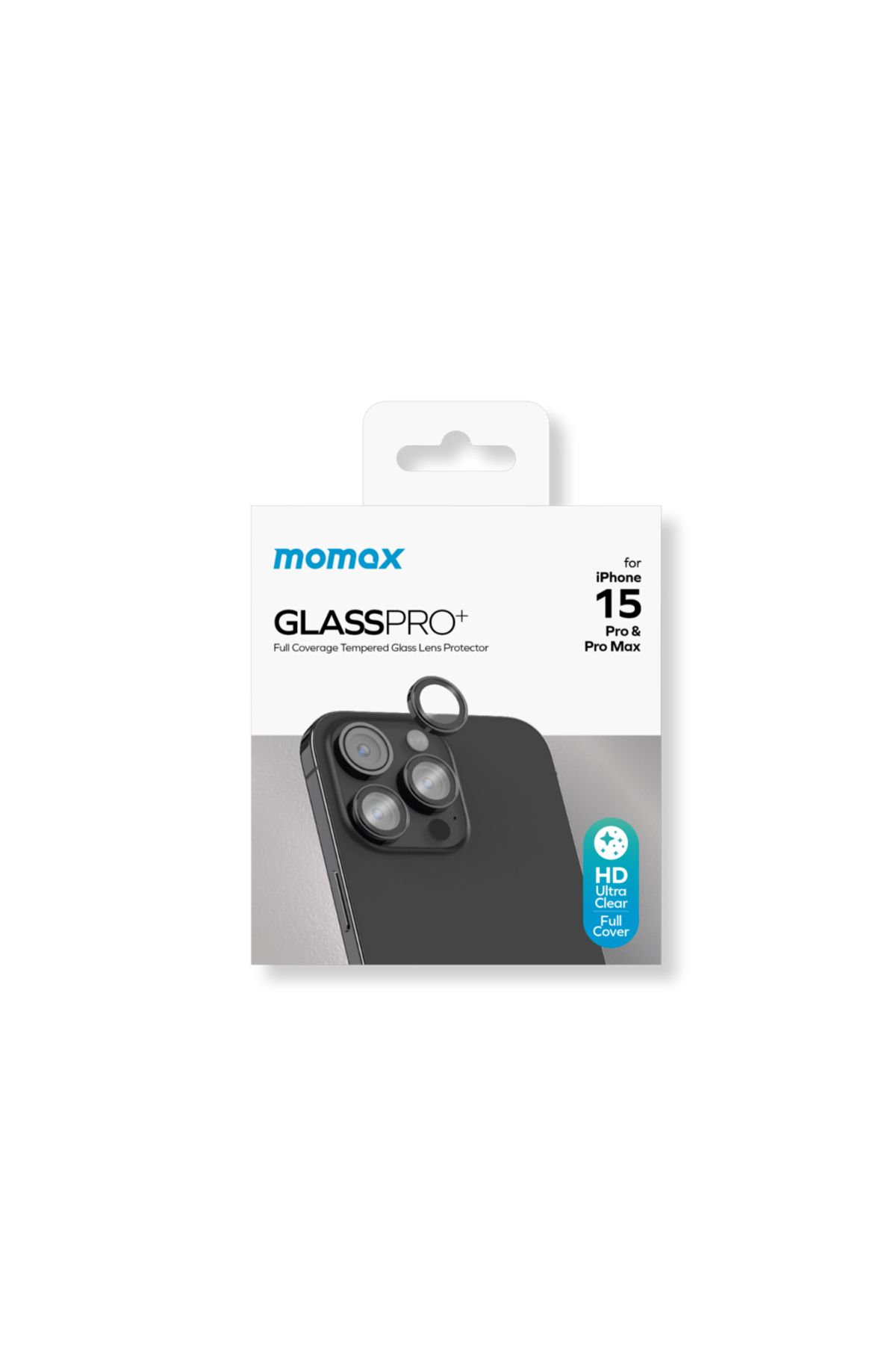 Momax İphone 15 / 15 Plus Uyumlu Safir Lens Koruyucu