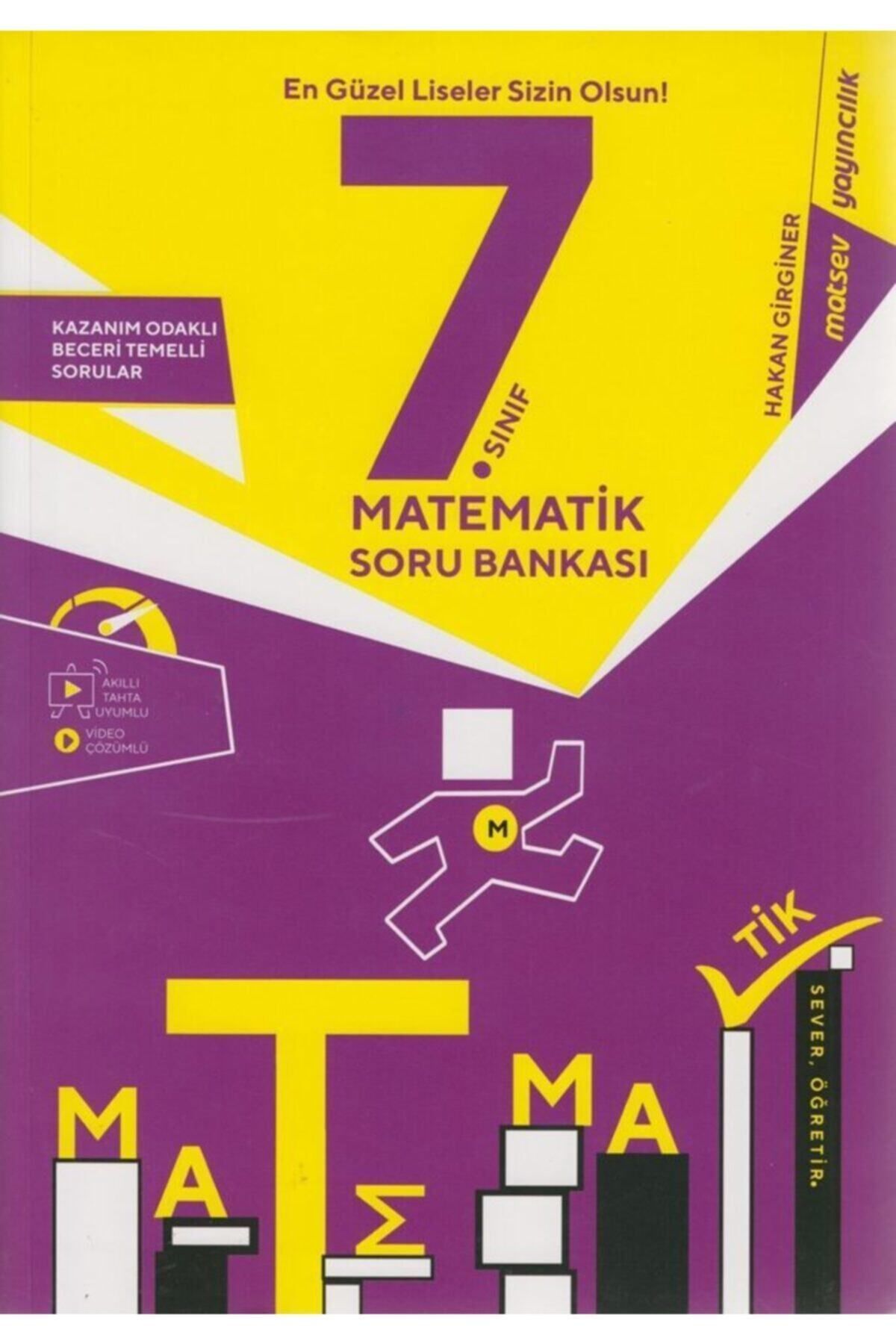 Matsev Yayıncılık Matsev 7.sınıf Soru Bankası