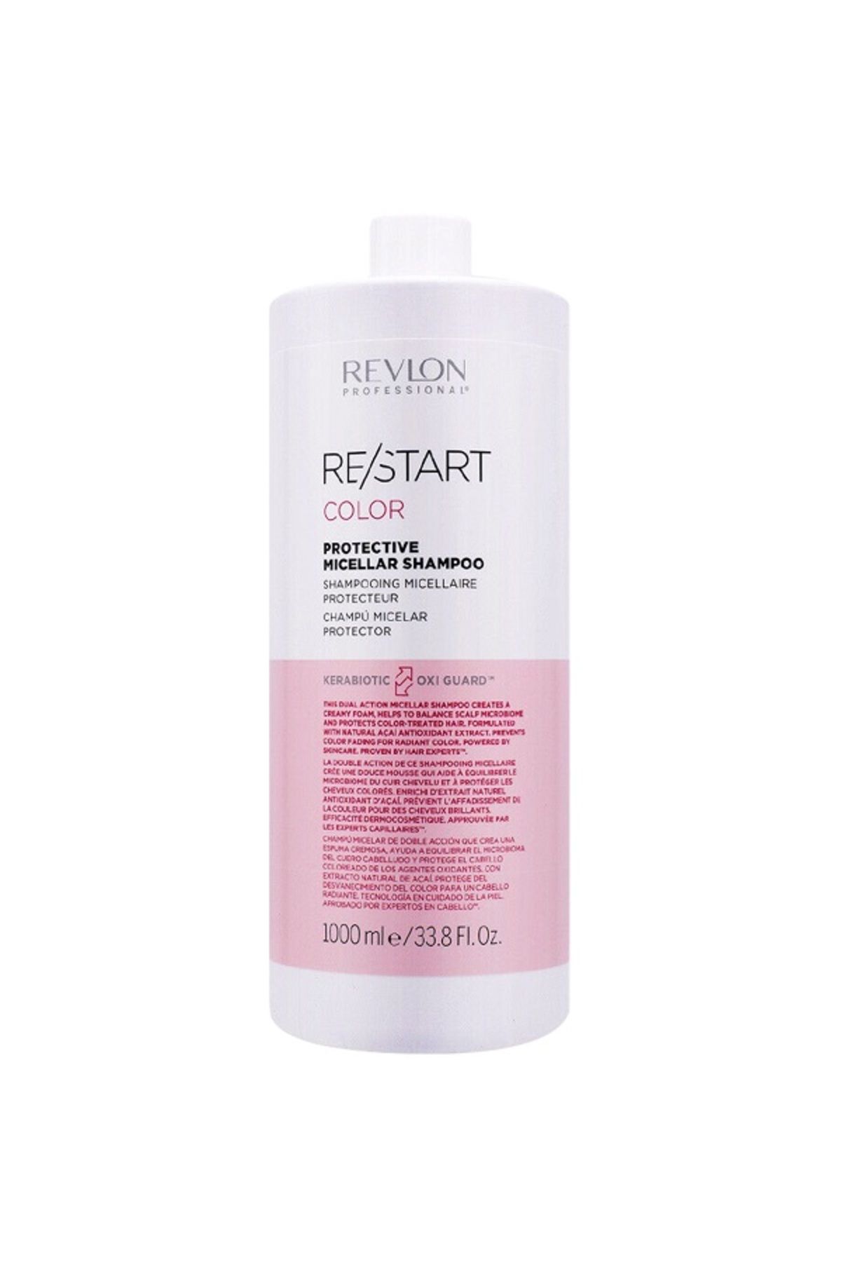 Revlon Restart Color Saç Rengini Koruyucu ve Parlaklık Veren Micellar Şampuan 1000 ml