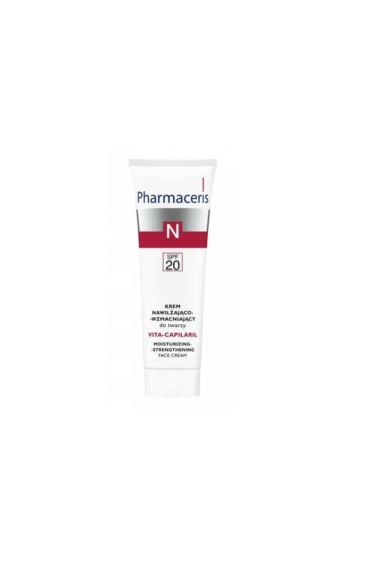 Pharmaceris N Vita-capilaril Spf 20 Moisturizing Strengthening Face Cream 50 ml