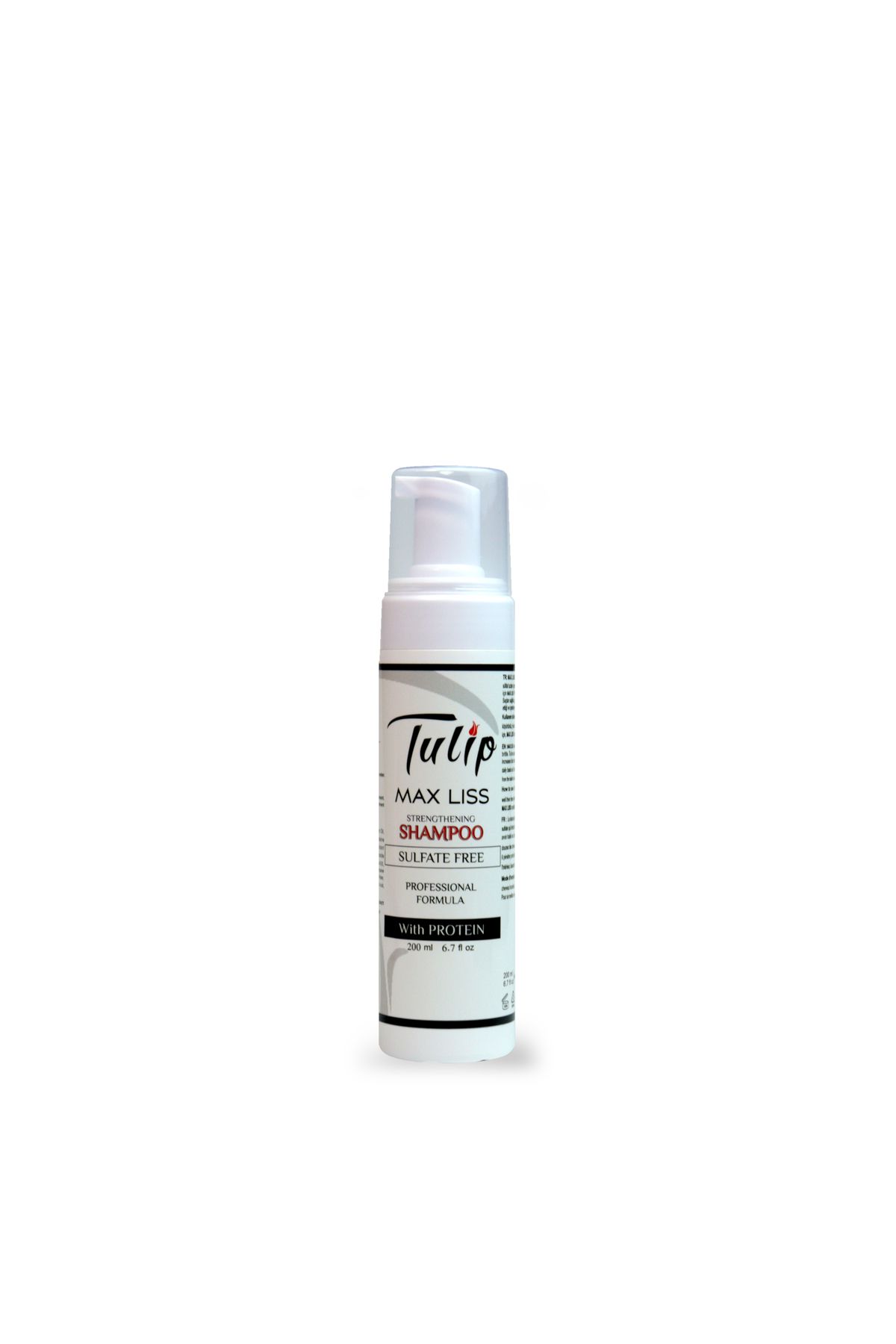 Tulip Max Liss 200 ml Sülfatsız Protein Ile Şampuanı / Sulfat Free After Protein Treatment Shampoo