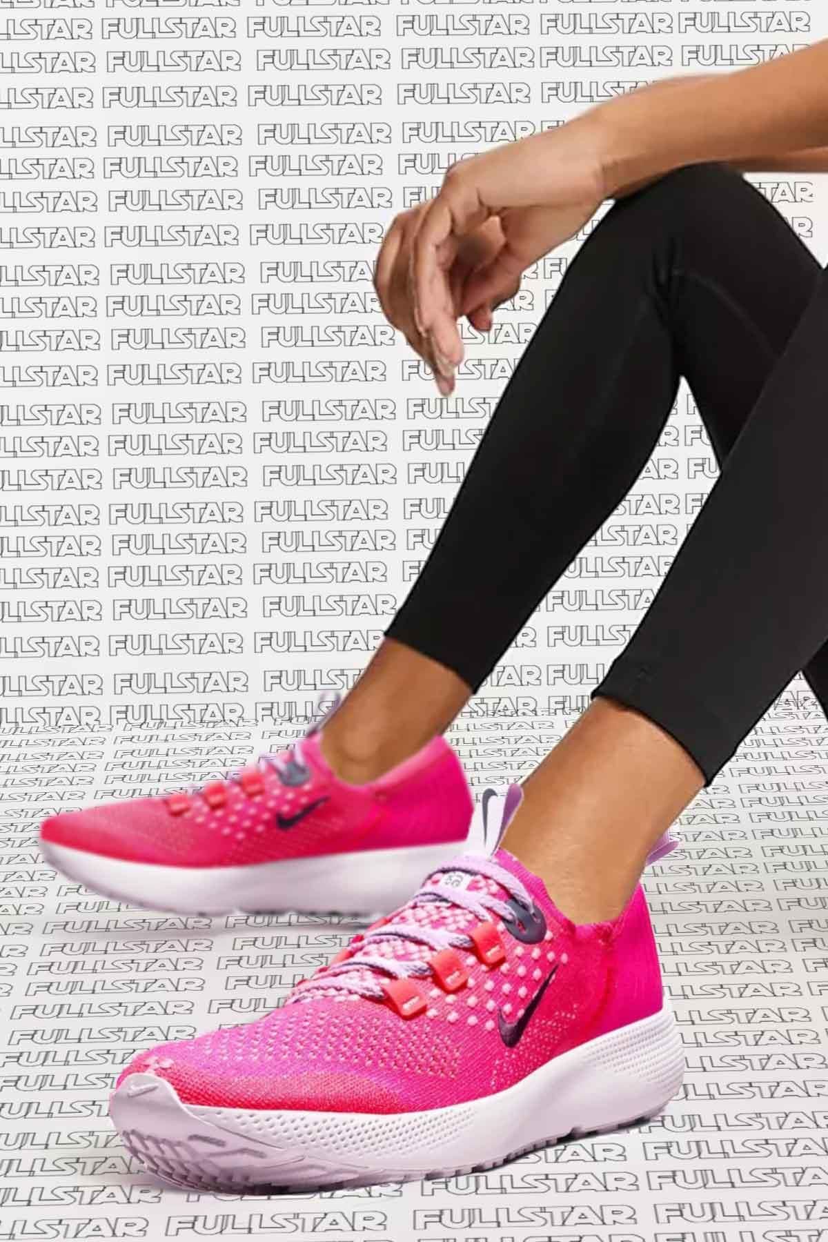 Nike React Escape Run Flyknit Walk Runnig Shoes Yürüyüş Koşu Ayakkabısı Fuşya